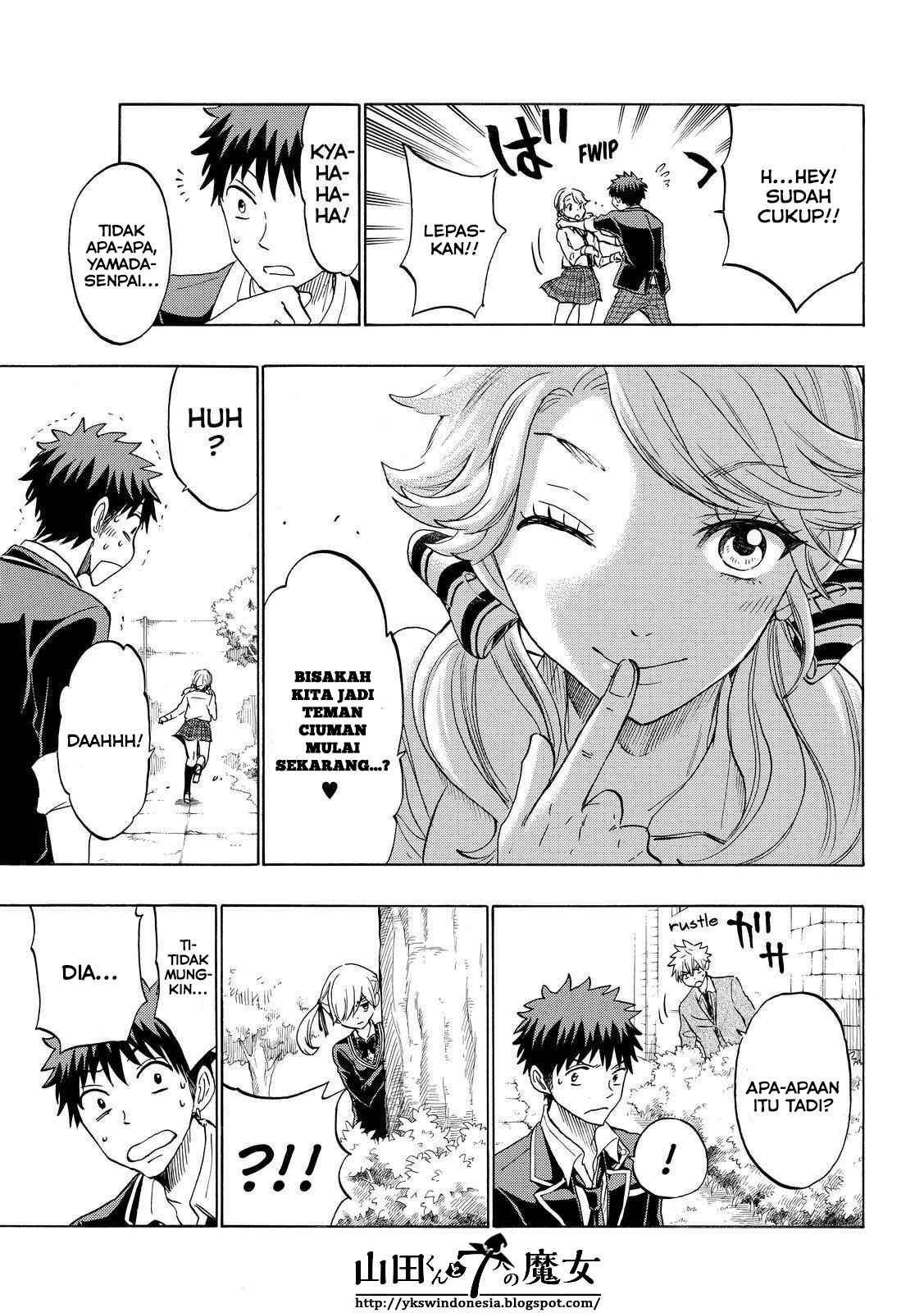 Yamada-kun to 7-nin no Majo Chapter 144 - halaman 19