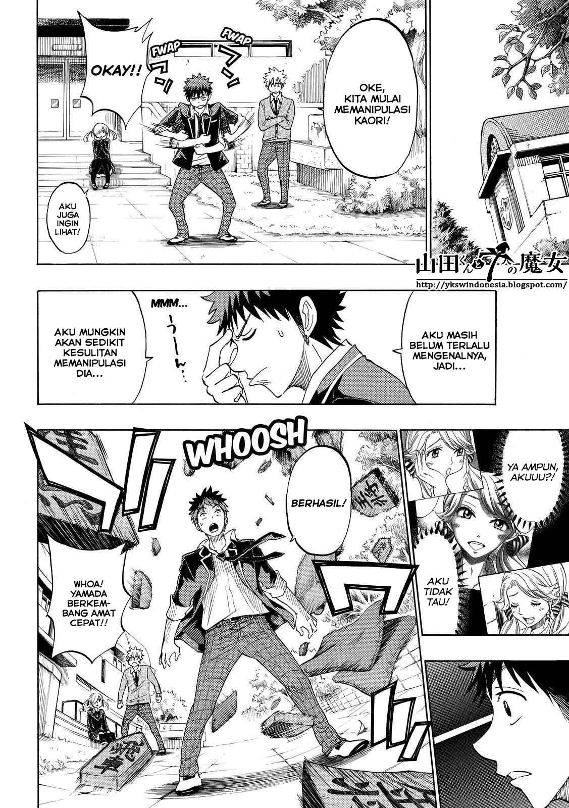 Yamada-kun to 7-nin no Majo Chapter 144 - halaman 22