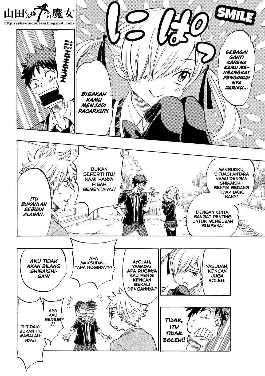 Yamada-kun to 7-nin no Majo Chapter 144 - halaman 6