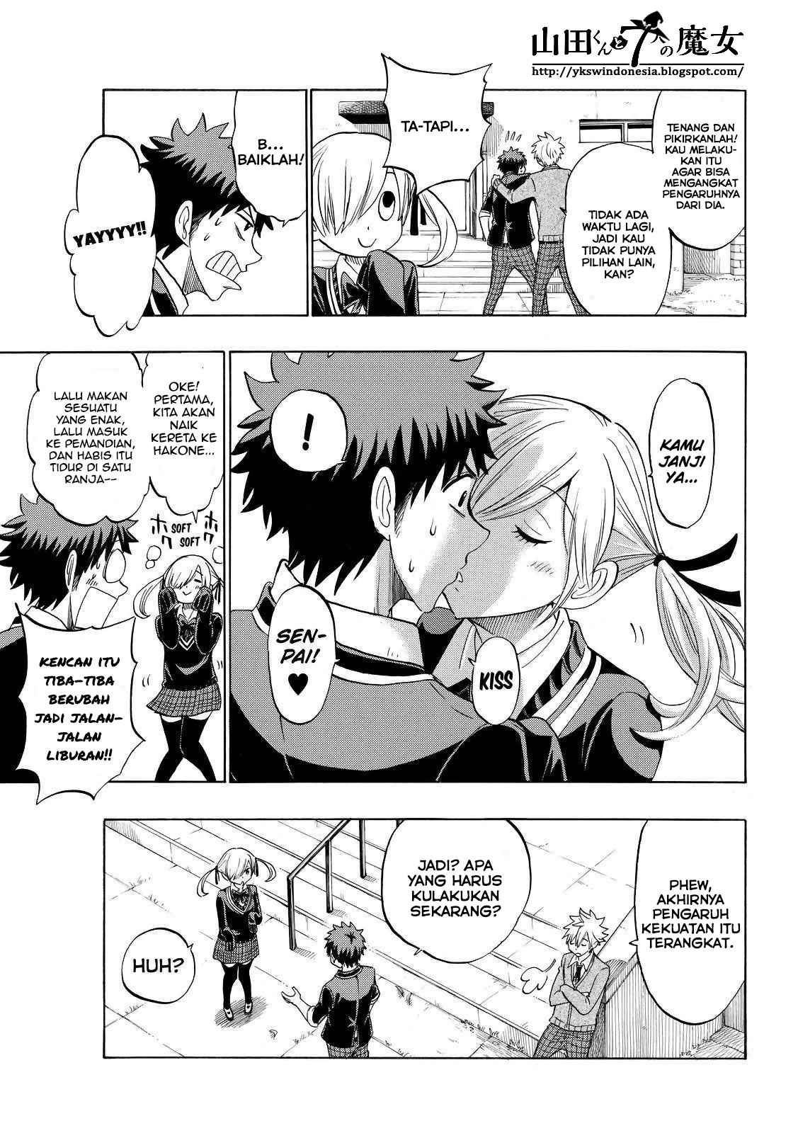 Yamada-kun to 7-nin no Majo Chapter 144 - halaman 7