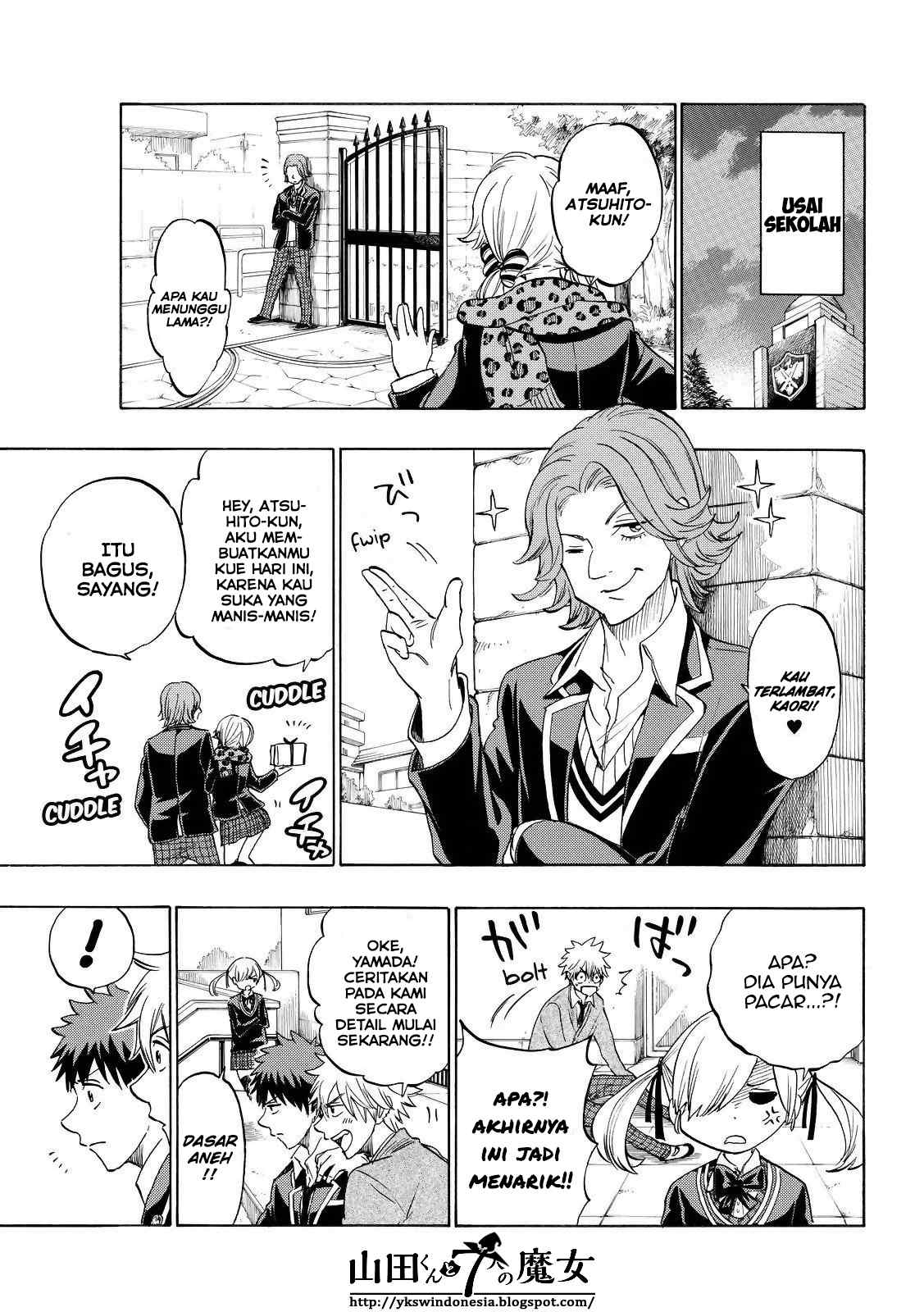 Yamada-kun to 7-nin no Majo Chapter 145 - halaman 10