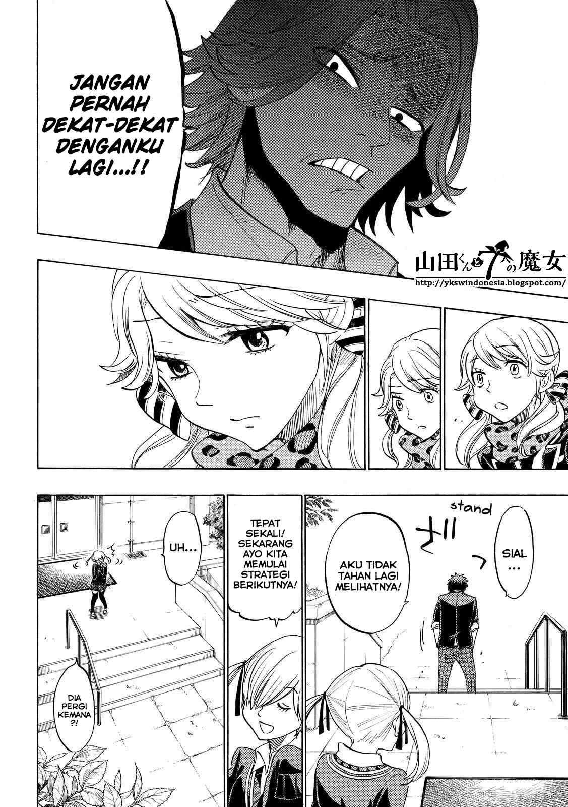 Yamada-kun to 7-nin no Majo Chapter 145 - halaman 13