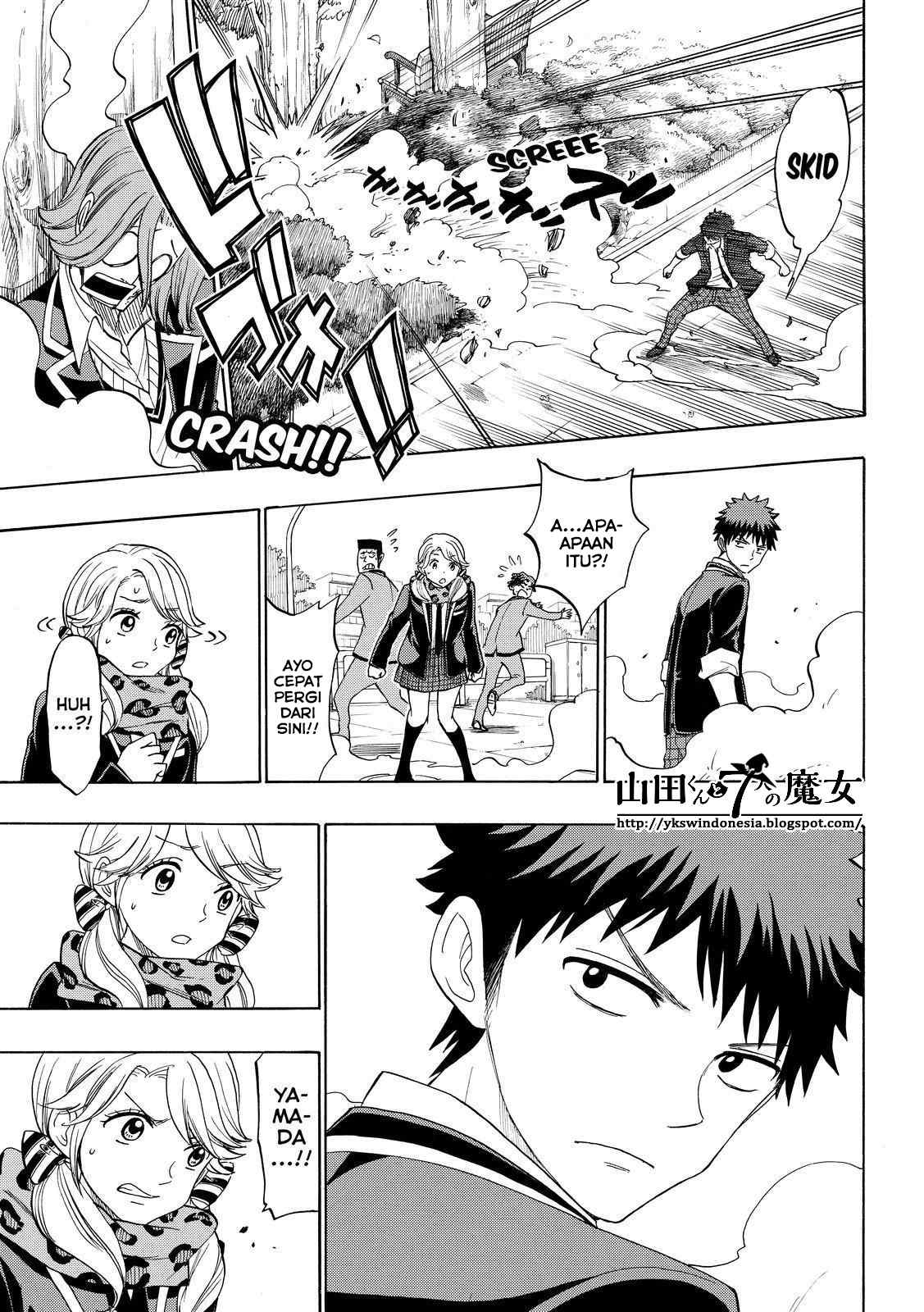 Yamada-kun to 7-nin no Majo Chapter 145 - halaman 16