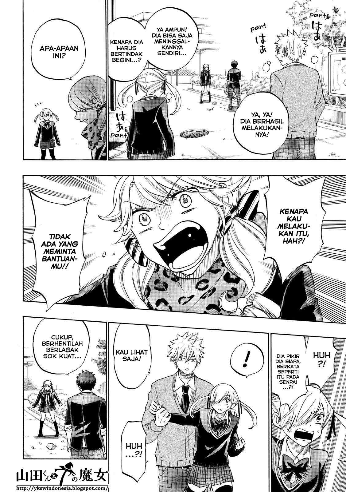Yamada-kun to 7-nin no Majo Chapter 145 - halaman 17