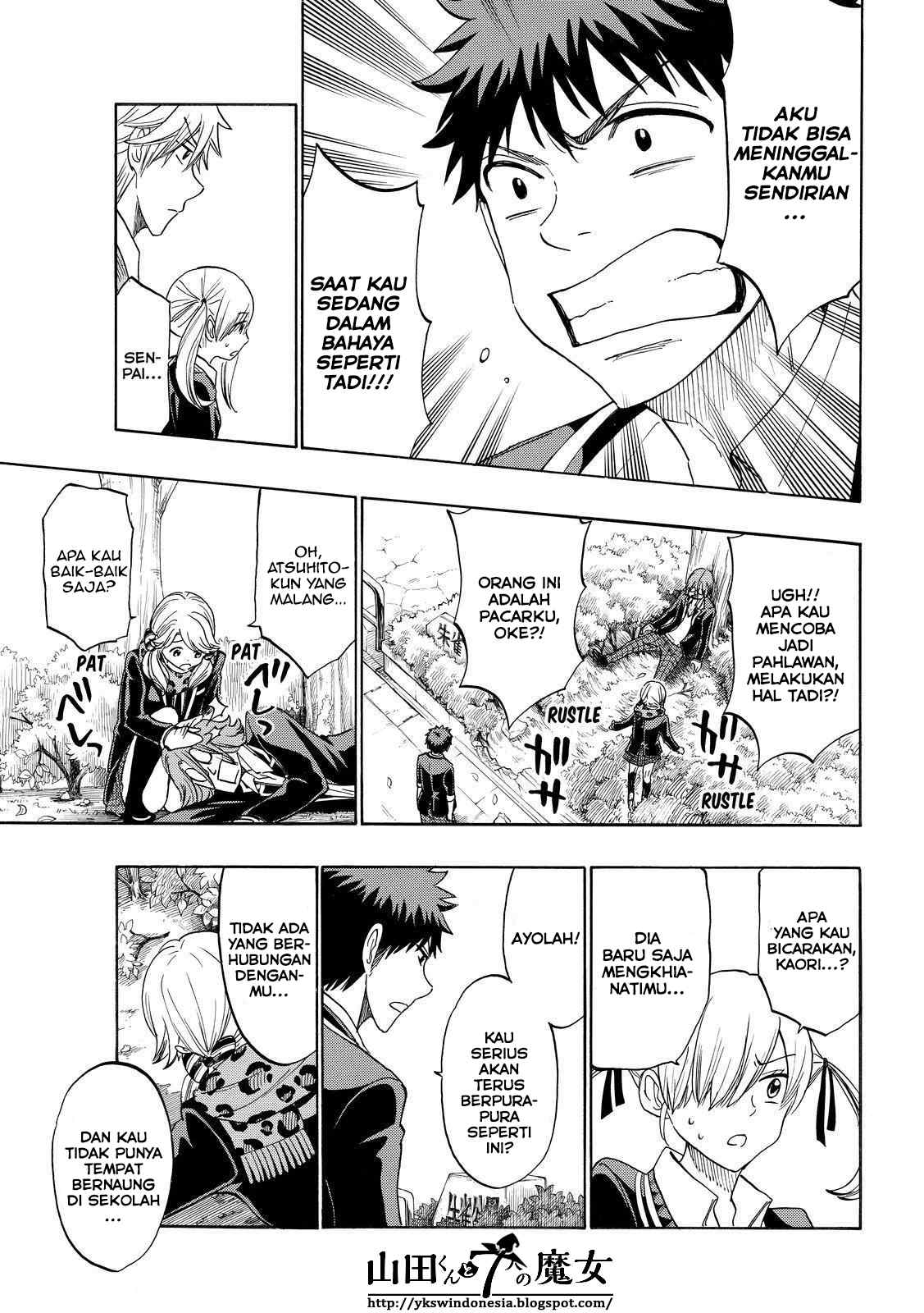 Yamada-kun to 7-nin no Majo Chapter 145 - halaman 18