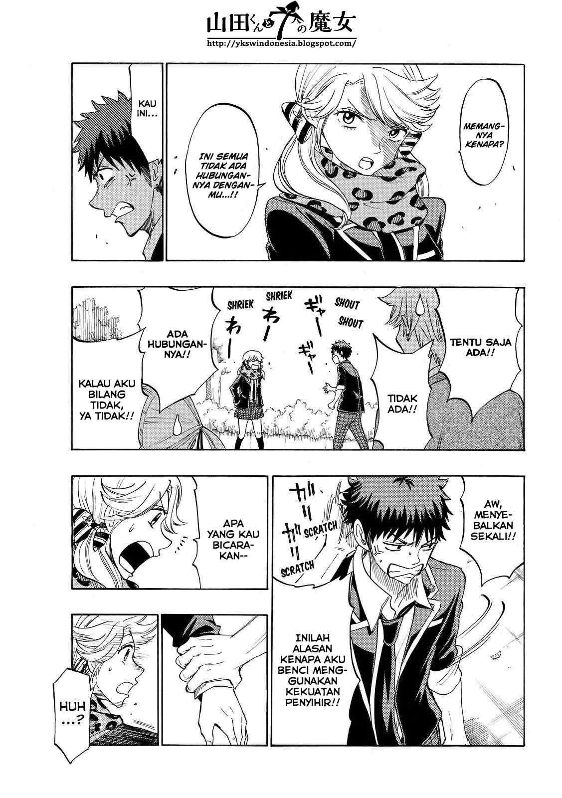 Yamada-kun to 7-nin no Majo Chapter 145 - halaman 20