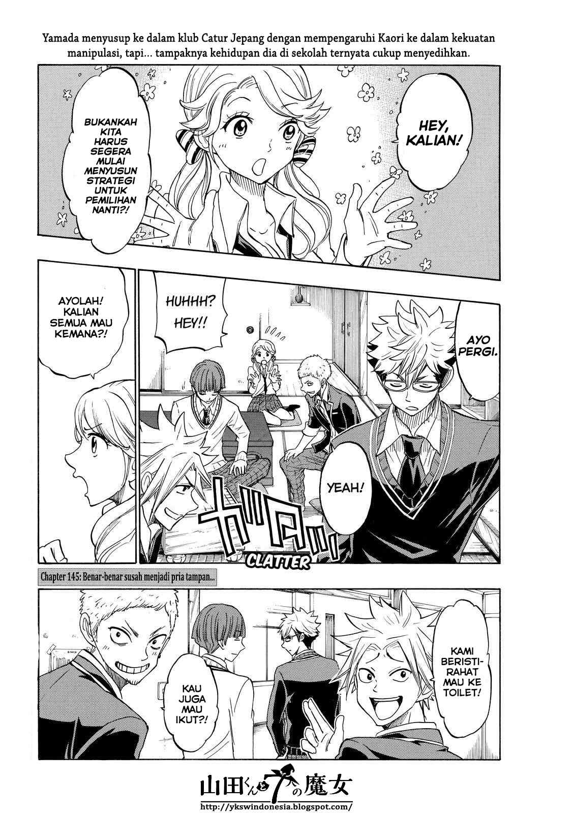 Yamada-kun to 7-nin no Majo Chapter 145 - halaman 3