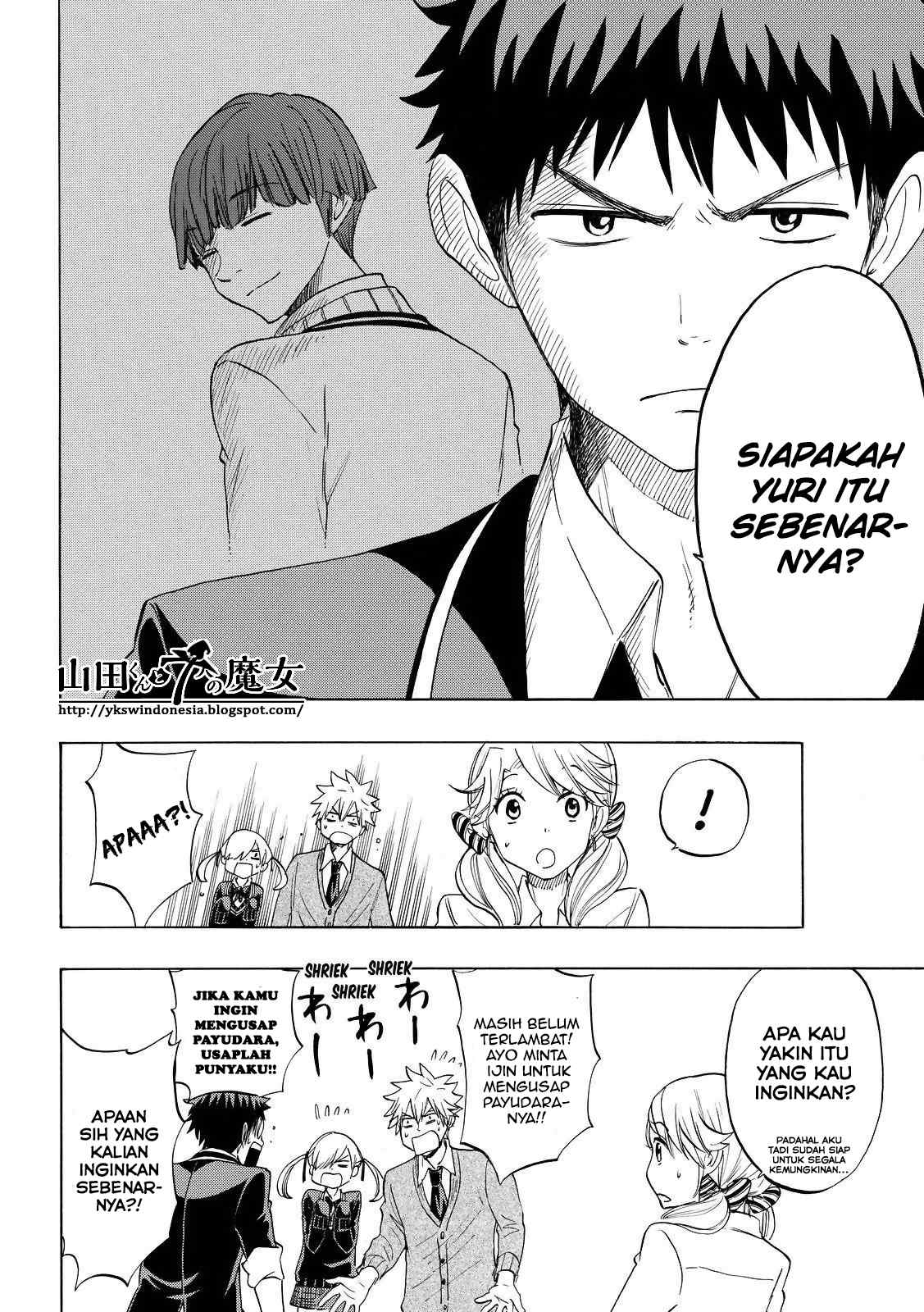 Yamada-kun to 7-nin no Majo Chapter 147 - halaman 11