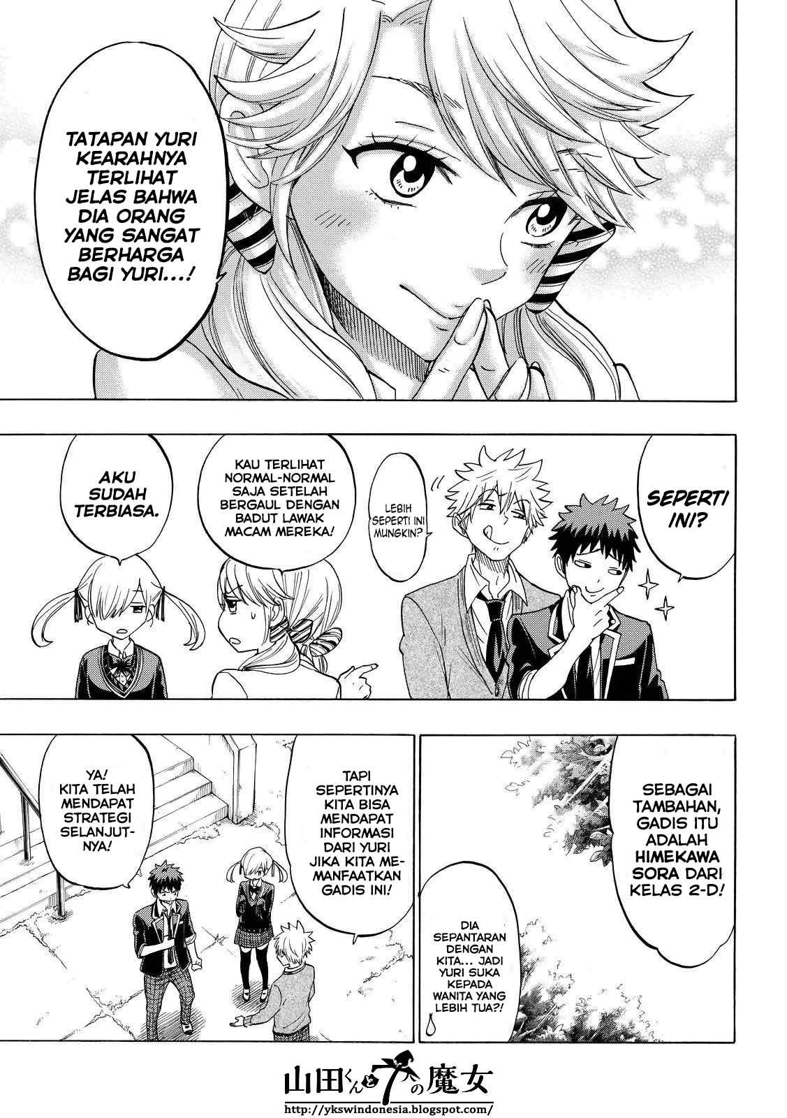 Yamada-kun to 7-nin no Majo Chapter 147 - halaman 14