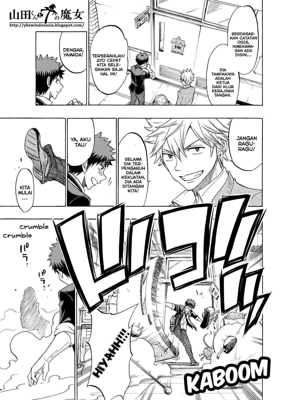 Yamada-kun to 7-nin no Majo Chapter 147 - halaman 16