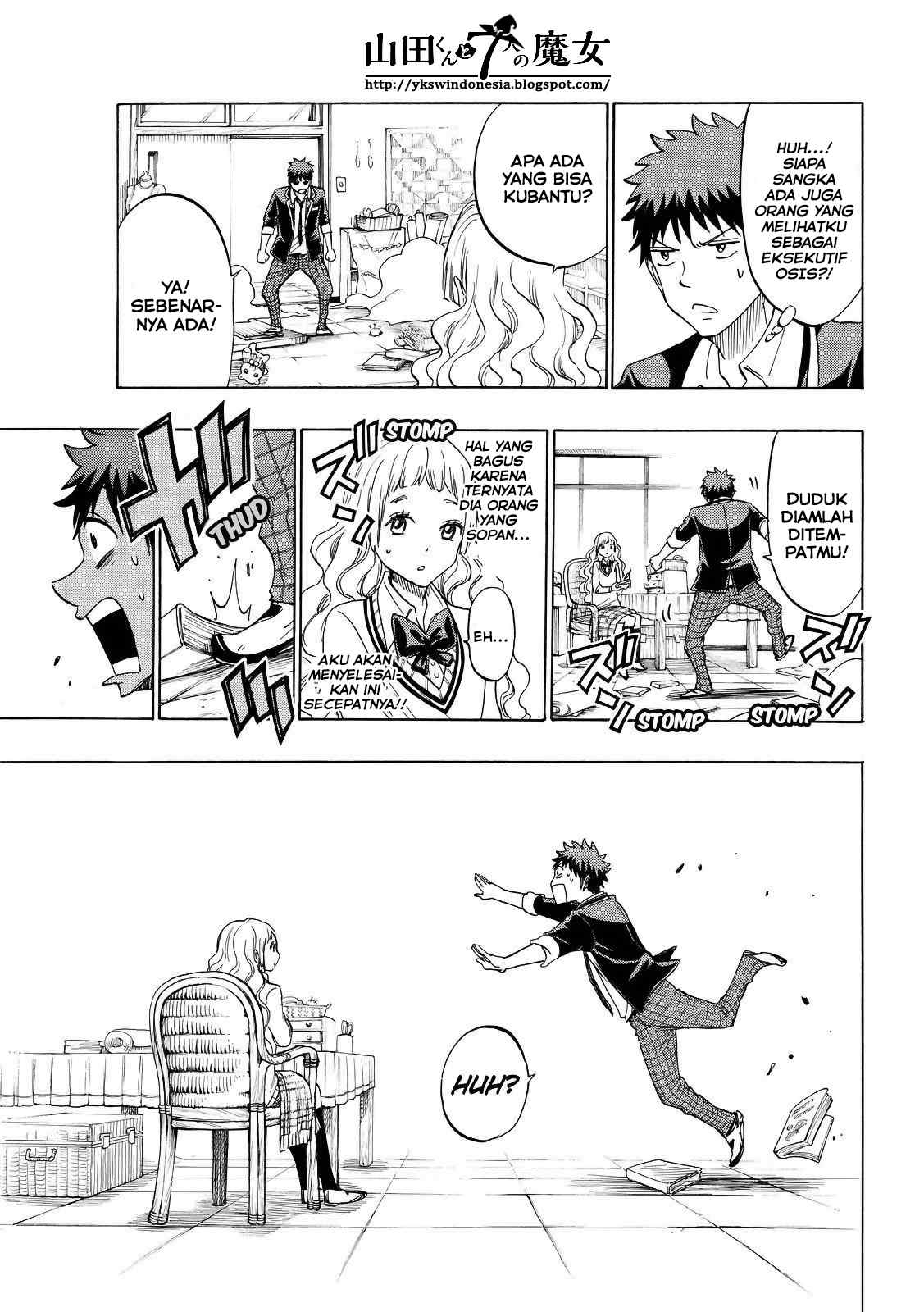 Yamada-kun to 7-nin no Majo Chapter 147 - halaman 18