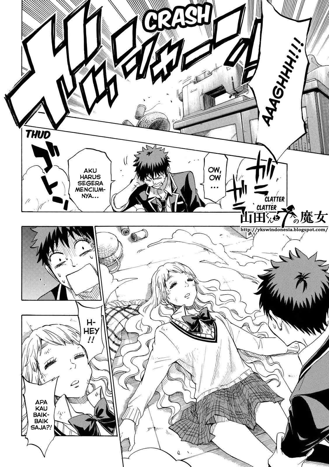 Yamada-kun to 7-nin no Majo Chapter 147 - halaman 19