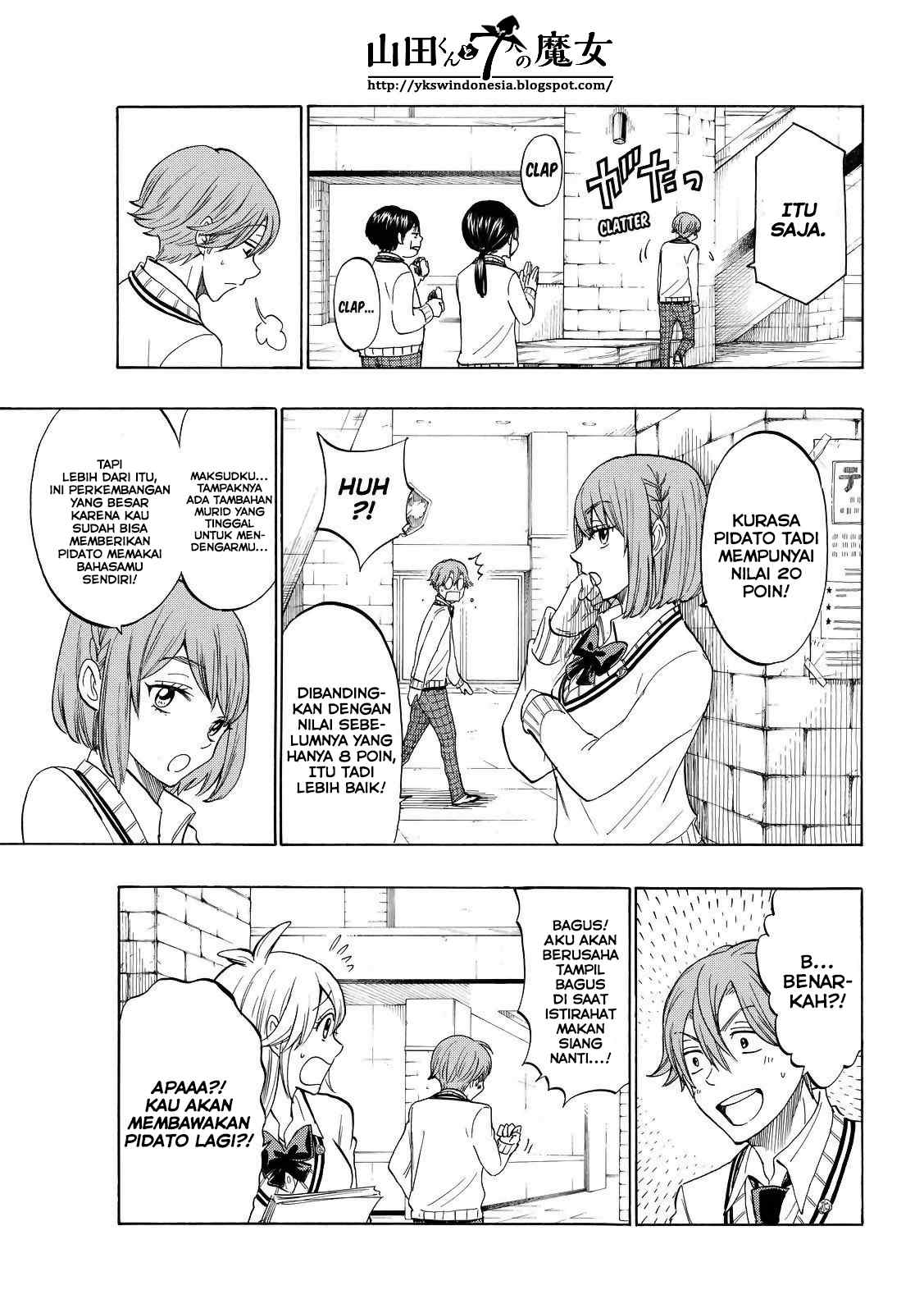 Yamada-kun to 7-nin no Majo Chapter 147 - halaman 4