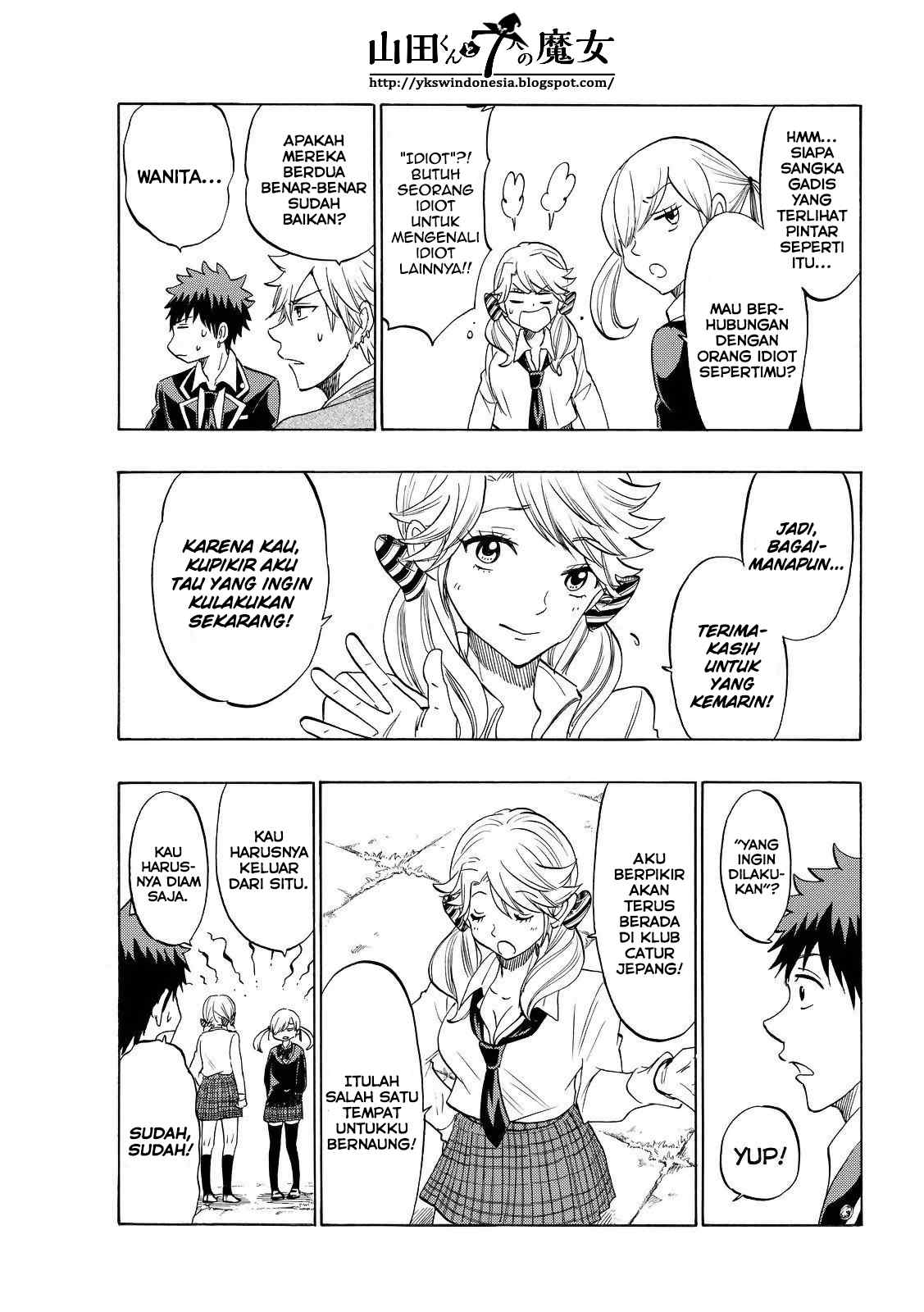 Yamada-kun to 7-nin no Majo Chapter 147 - halaman 8