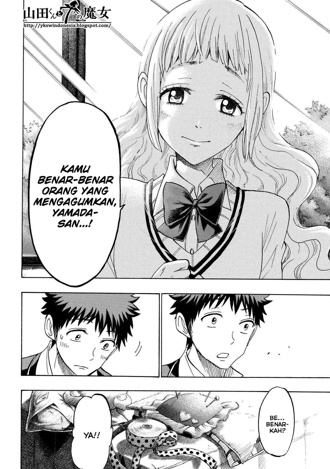 Yamada-kun to 7-nin no Majo Chapter 148 - halaman 17