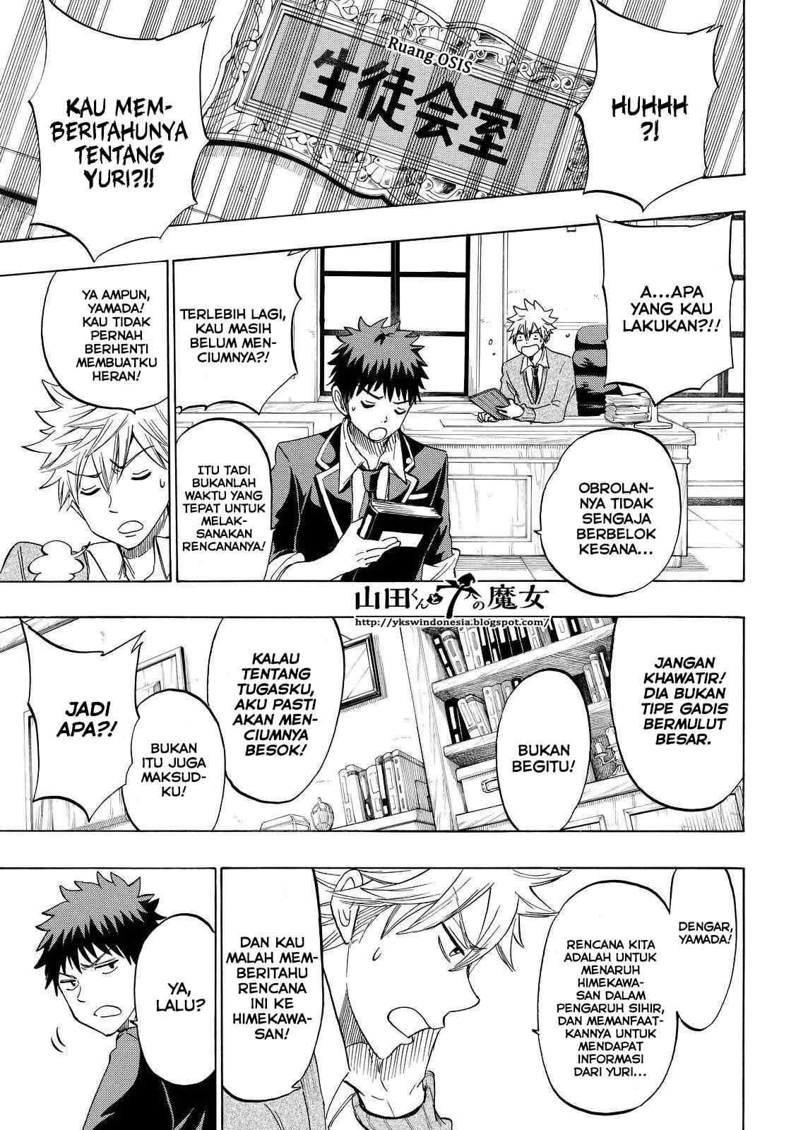 Yamada-kun to 7-nin no Majo Chapter 148 - halaman 18