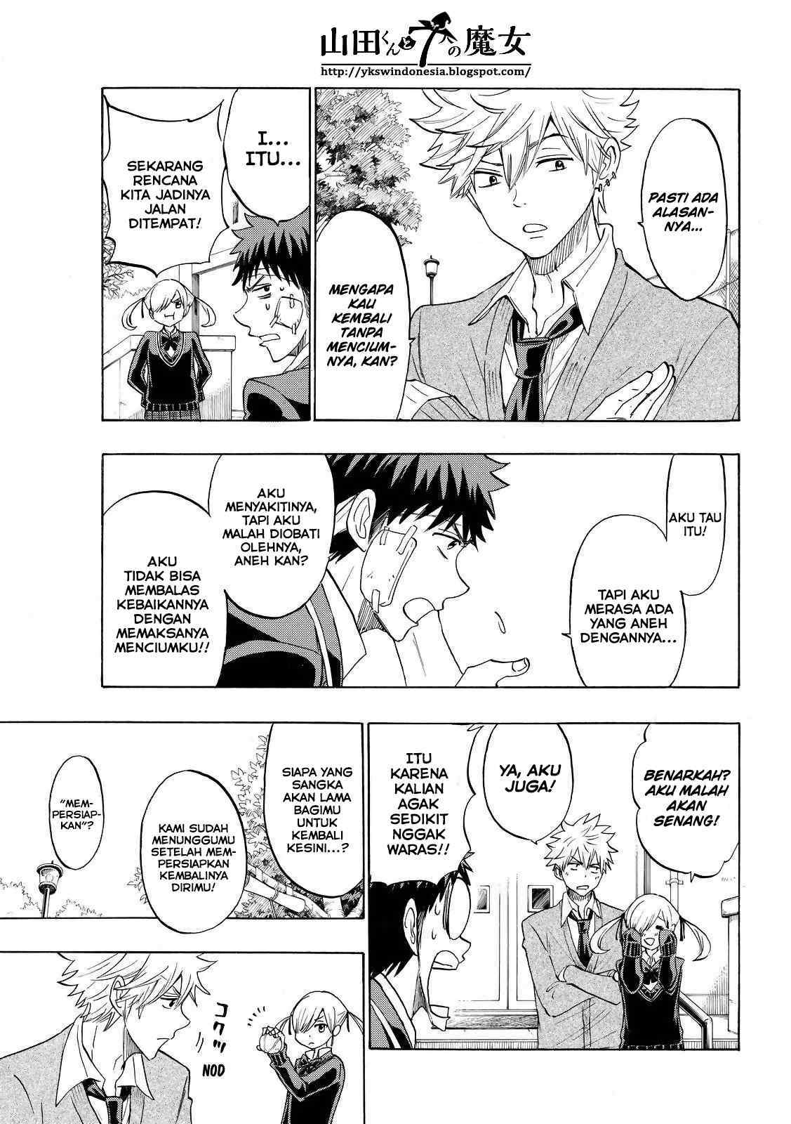 Yamada-kun to 7-nin no Majo Chapter 148 - halaman 4