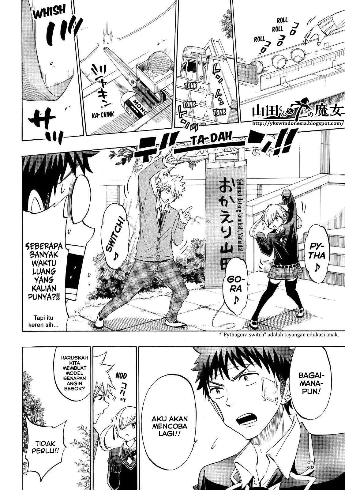 Yamada-kun to 7-nin no Majo Chapter 148 - halaman 5