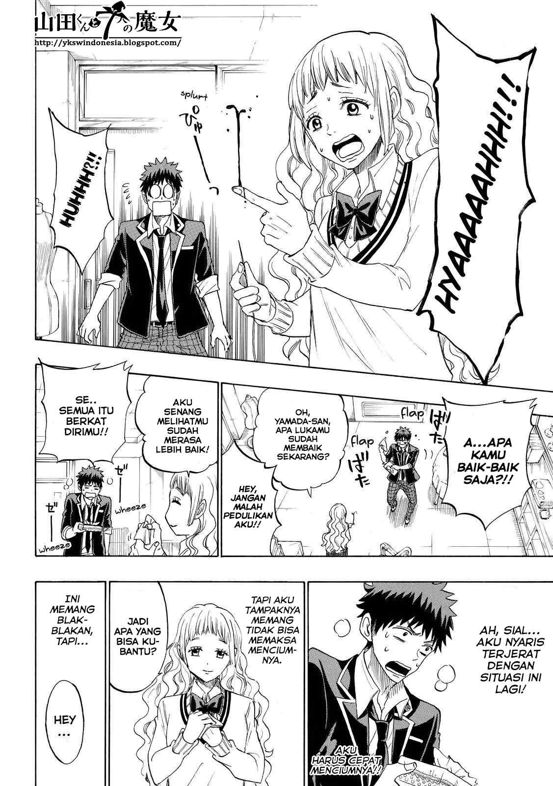Yamada-kun to 7-nin no Majo Chapter 148 - halaman 7