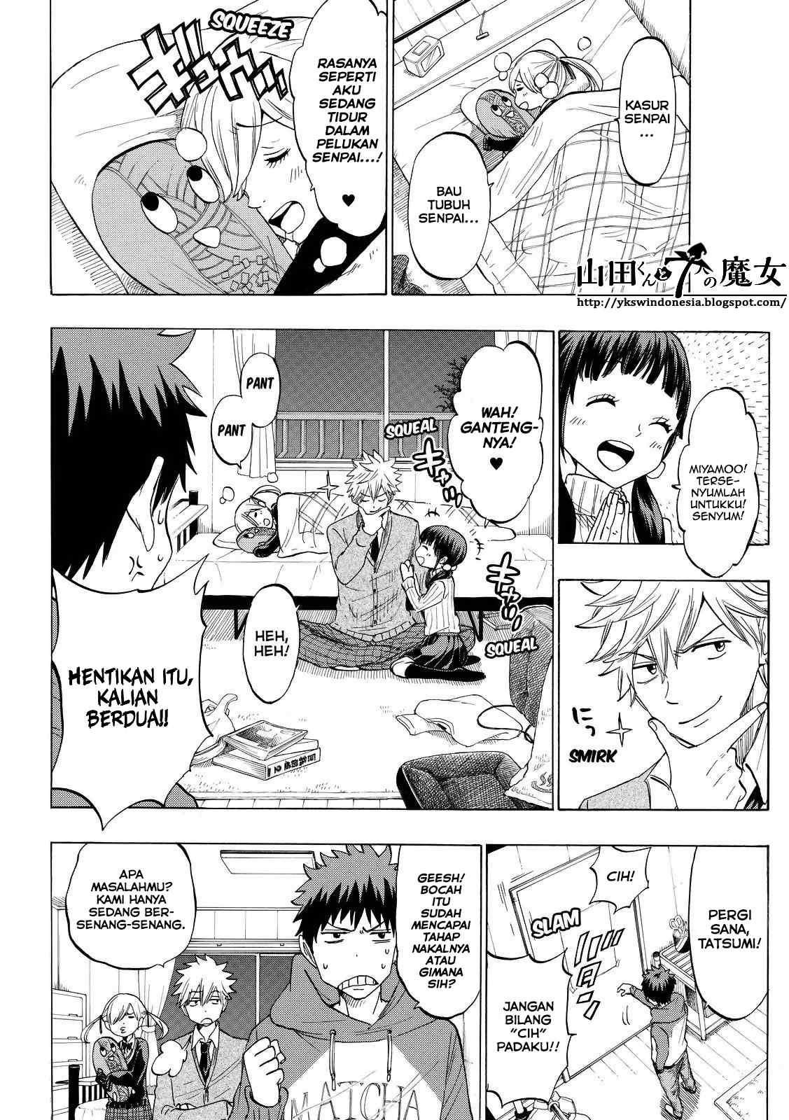 Yamada-kun to 7-nin no Majo Chapter 150 - halaman 15