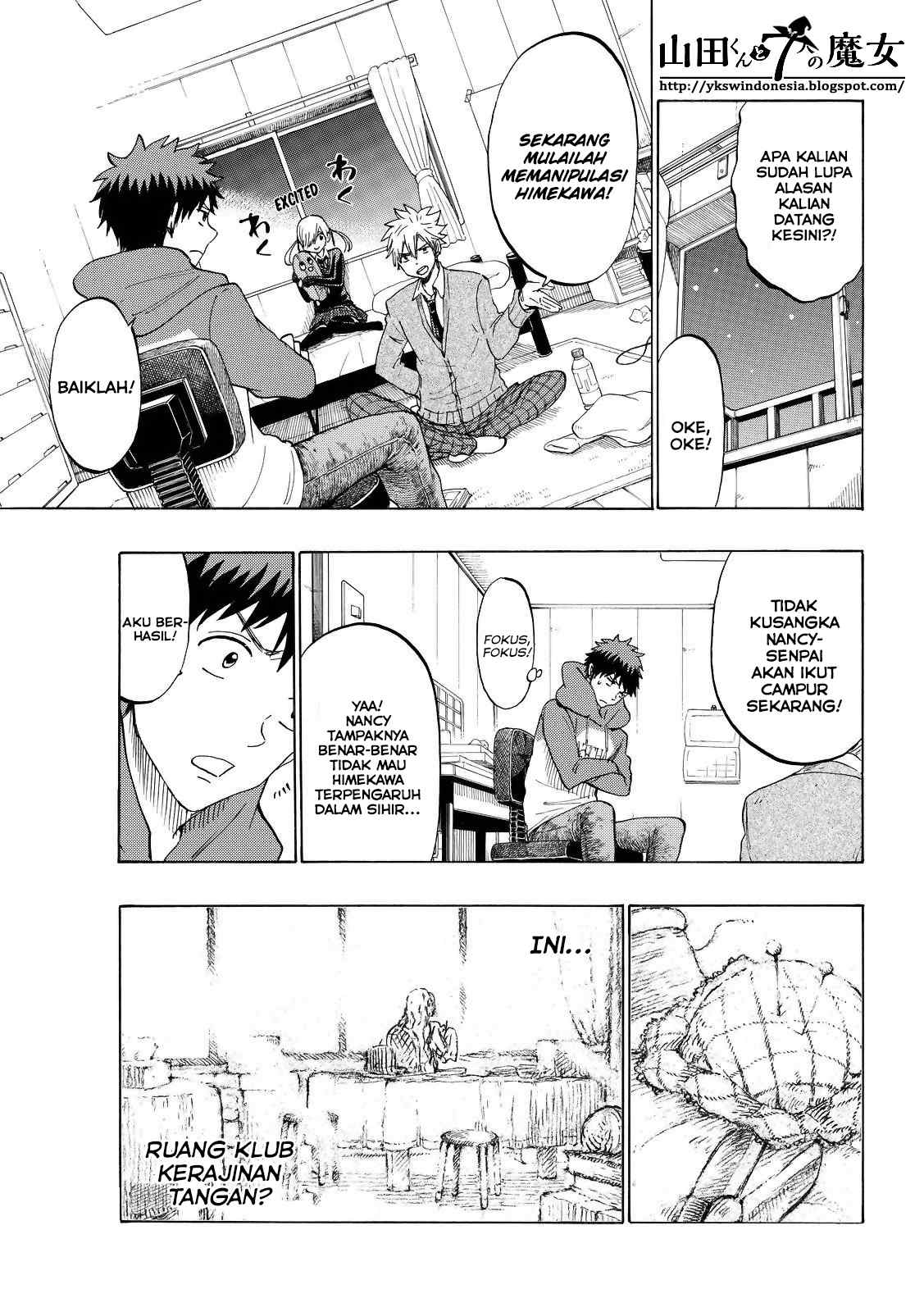 Yamada-kun to 7-nin no Majo Chapter 150 - halaman 16