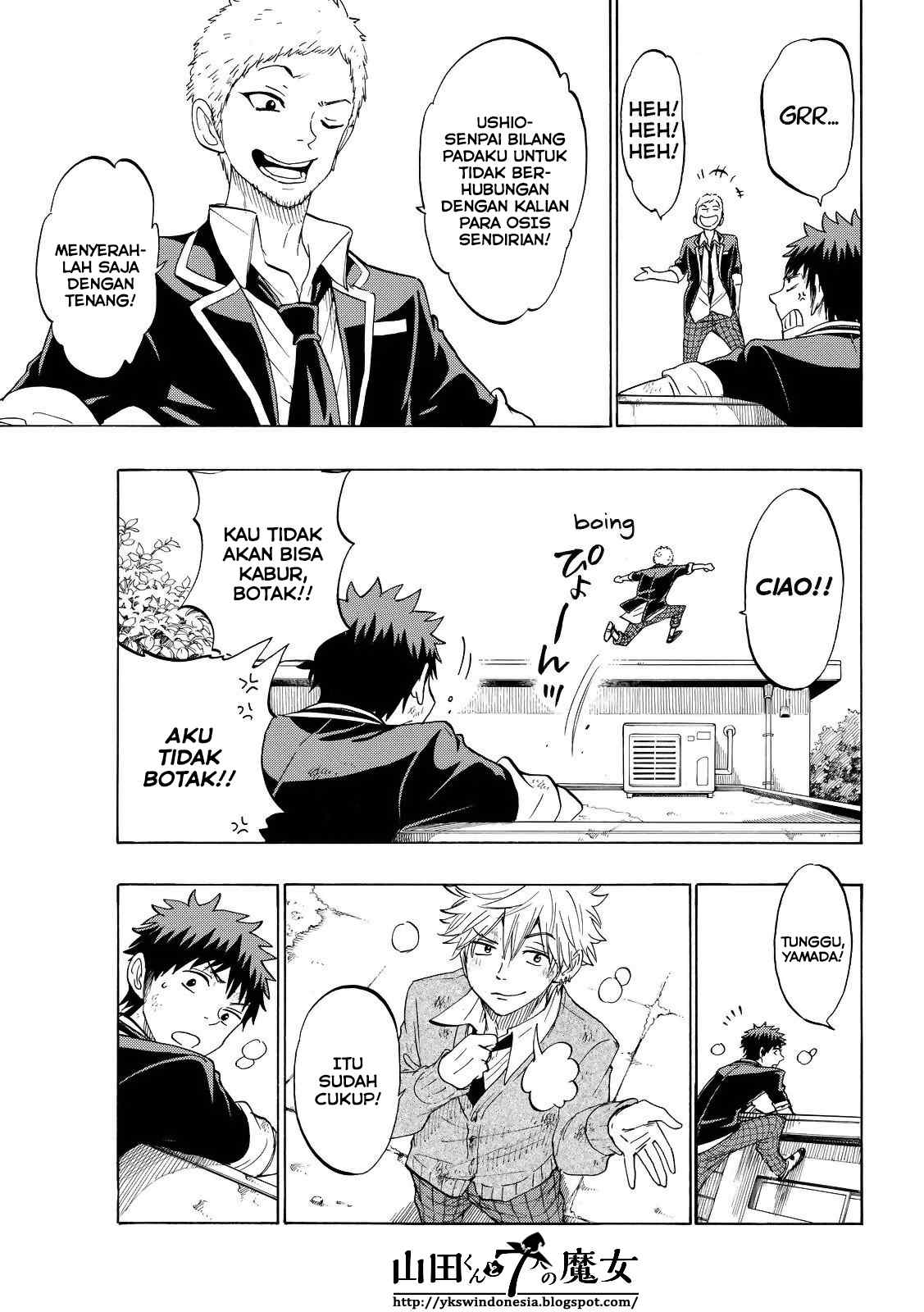Yamada-kun to 7-nin no Majo Chapter 150 - halaman 4