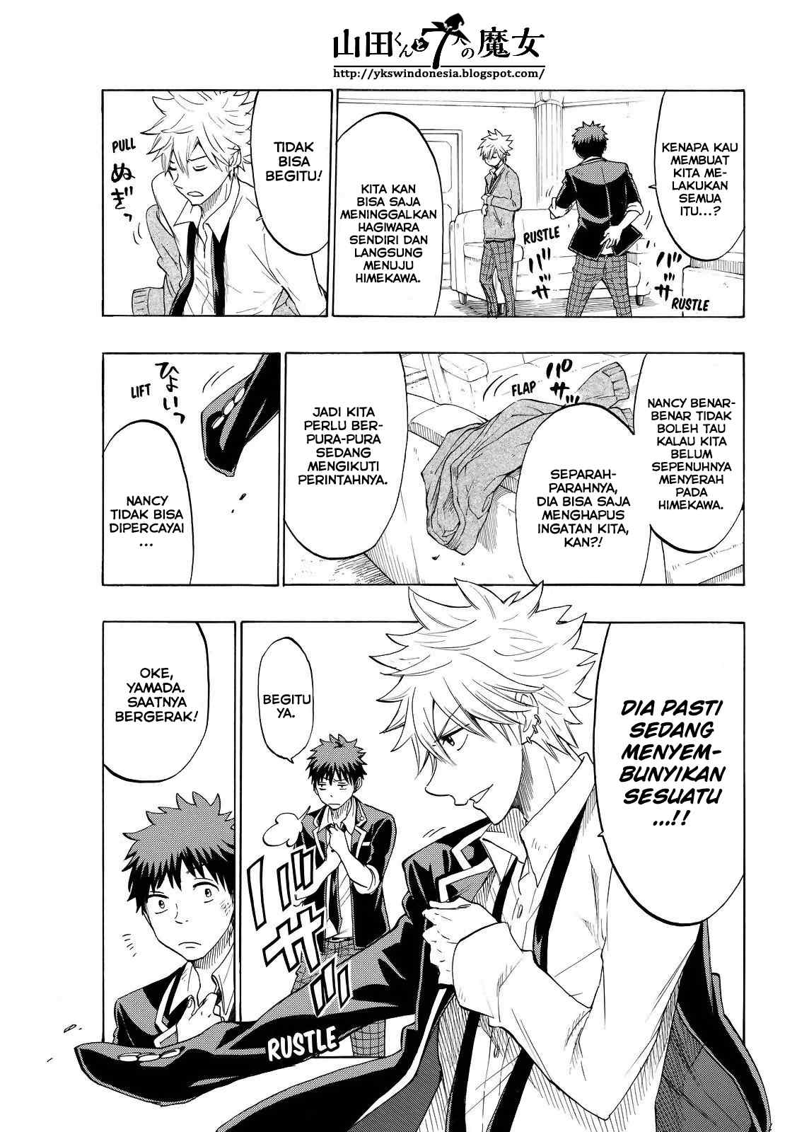 Yamada-kun to 7-nin no Majo Chapter 150 - halaman 6