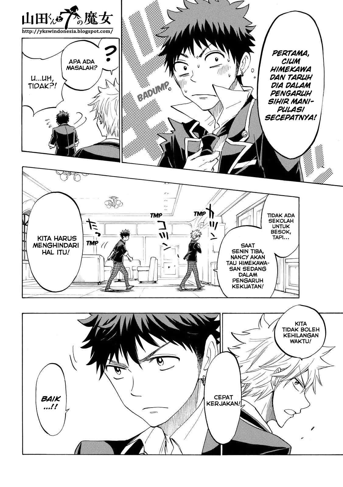 Yamada-kun to 7-nin no Majo Chapter 150 - halaman 7