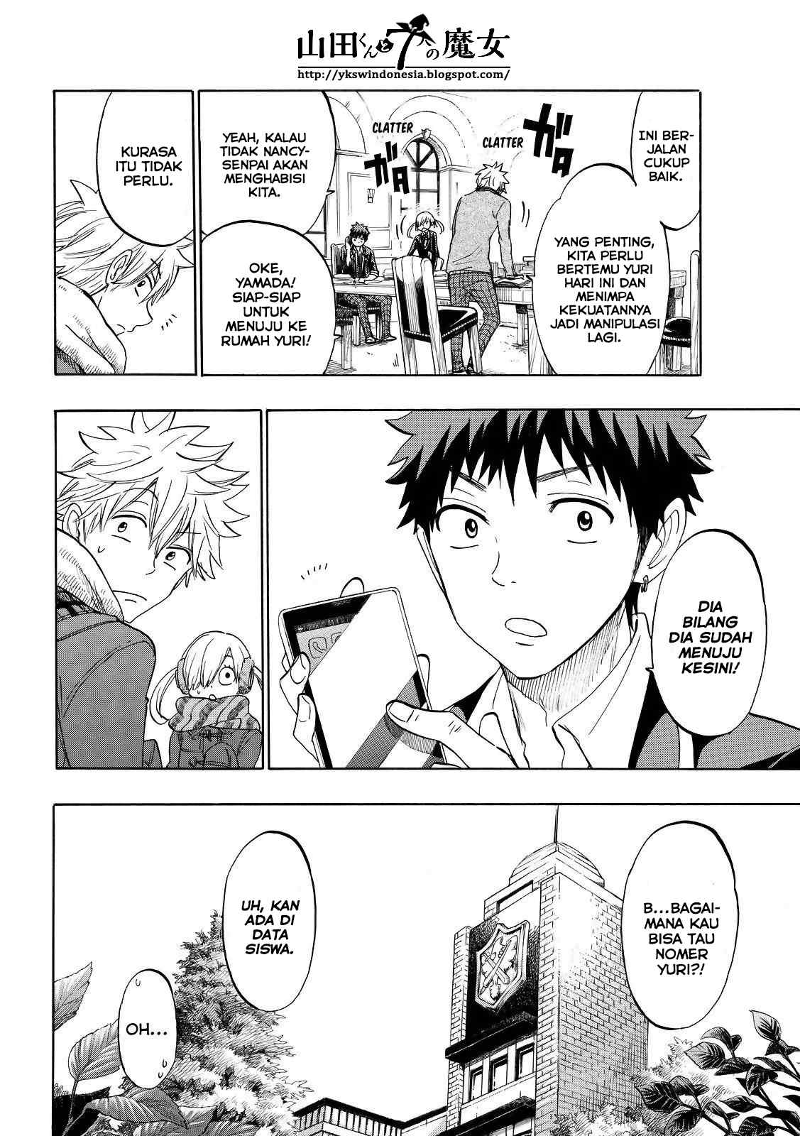 Yamada-kun to 7-nin no Majo Chapter 151 - halaman 13