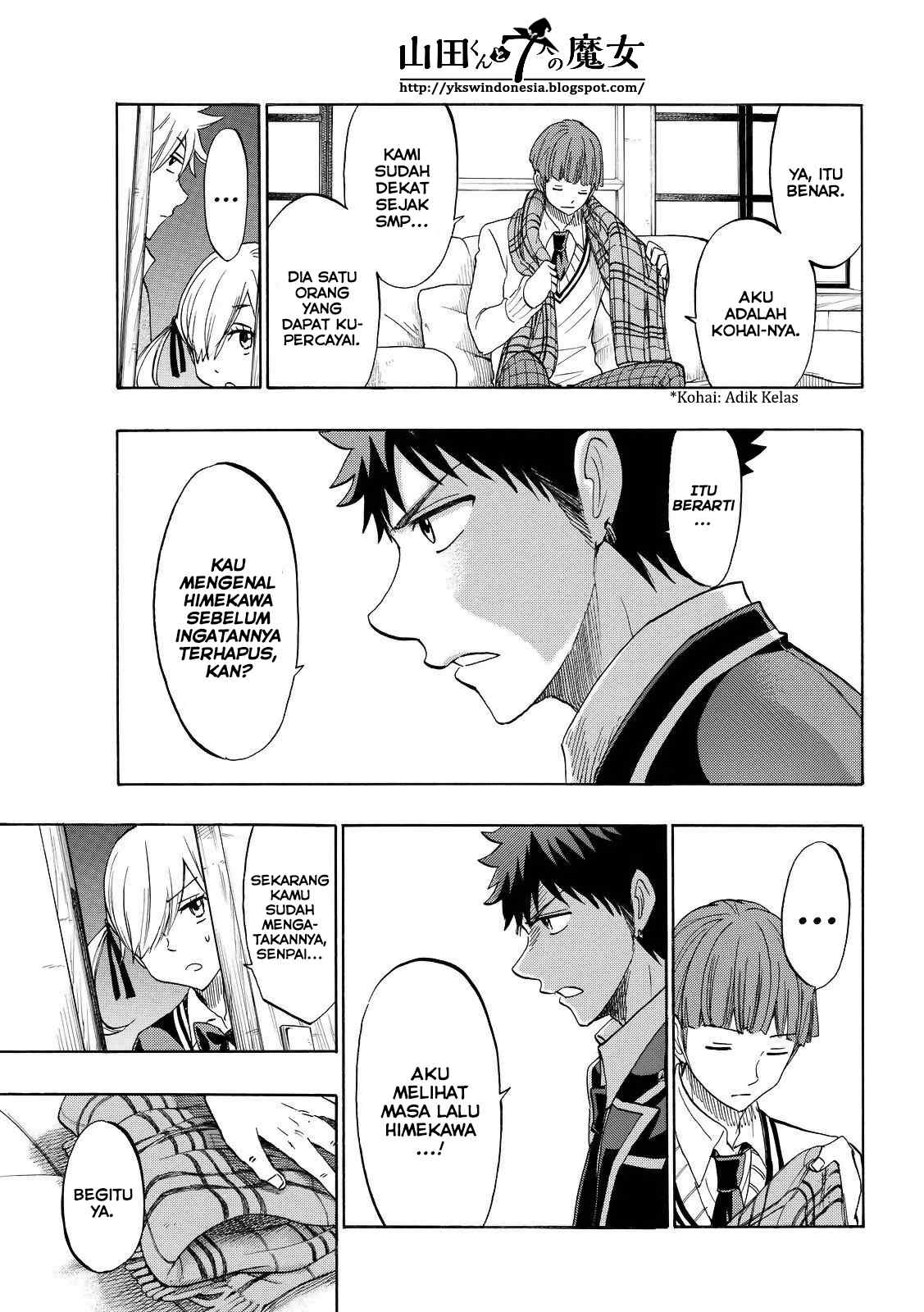 Yamada-kun to 7-nin no Majo Chapter 151 - halaman 16
