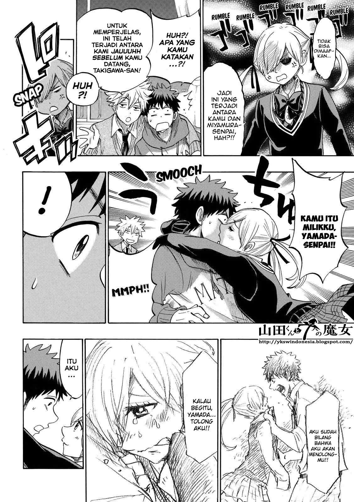Yamada-kun to 7-nin no Majo Chapter 151 - halaman 7