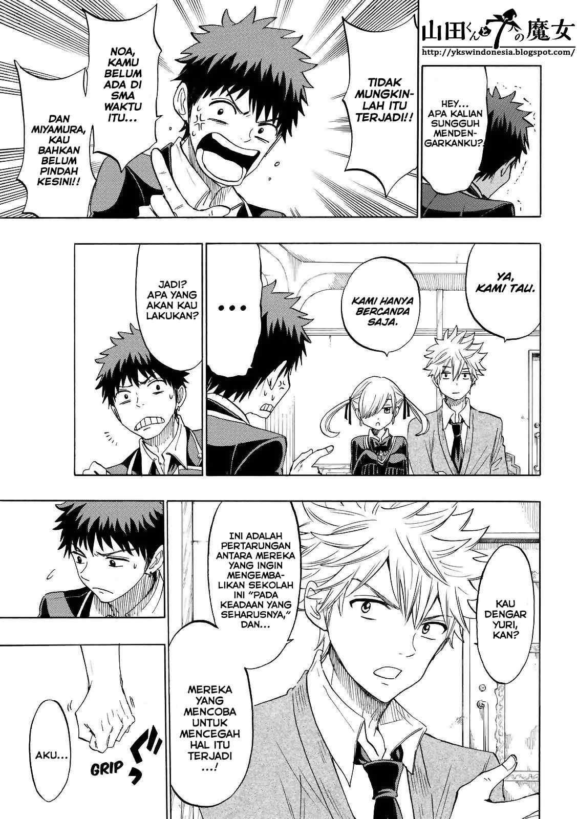 Yamada-kun to 7-nin no Majo Chapter 152 - halaman 13