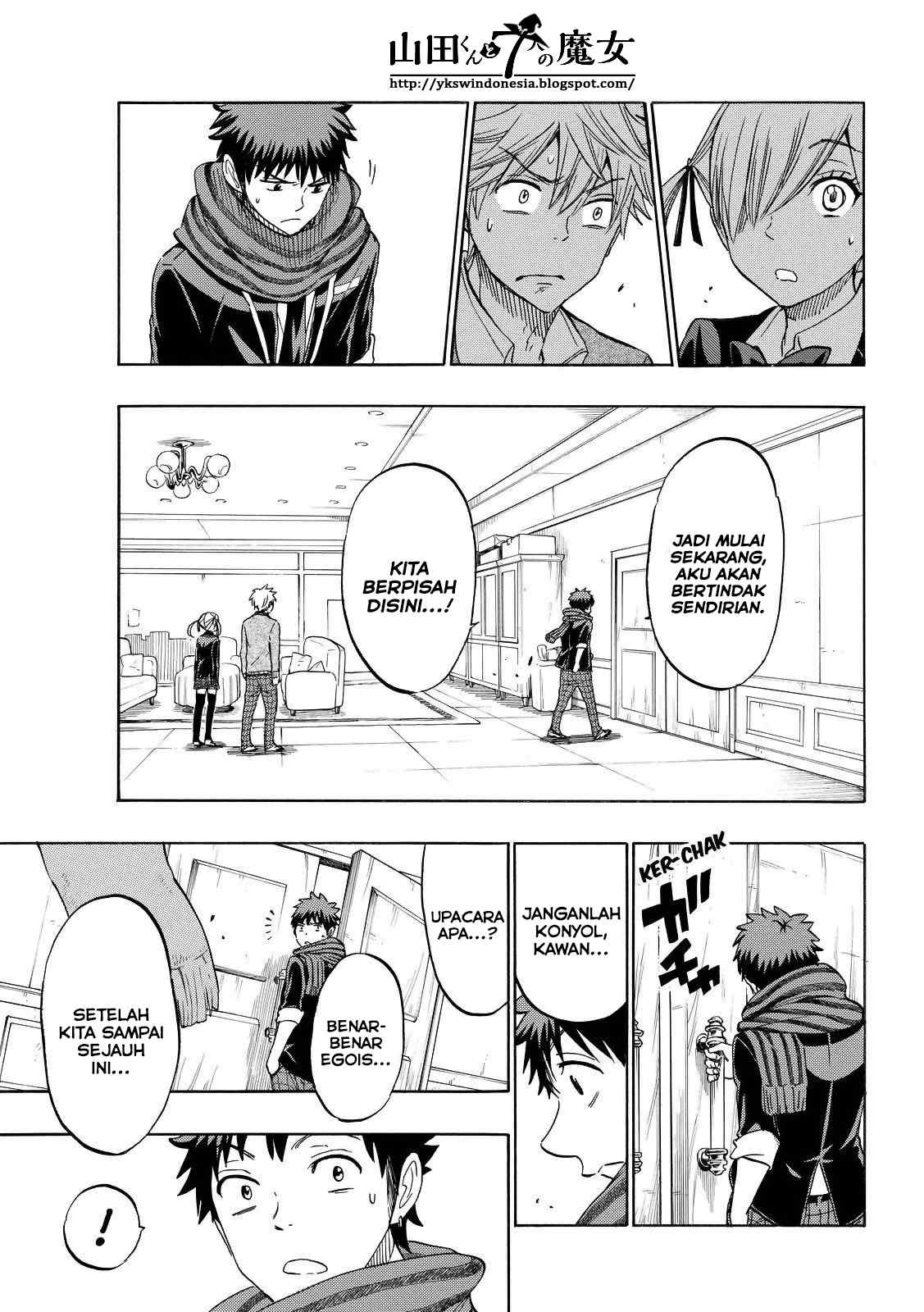 Yamada-kun to 7-nin no Majo Chapter 152 - halaman 17
