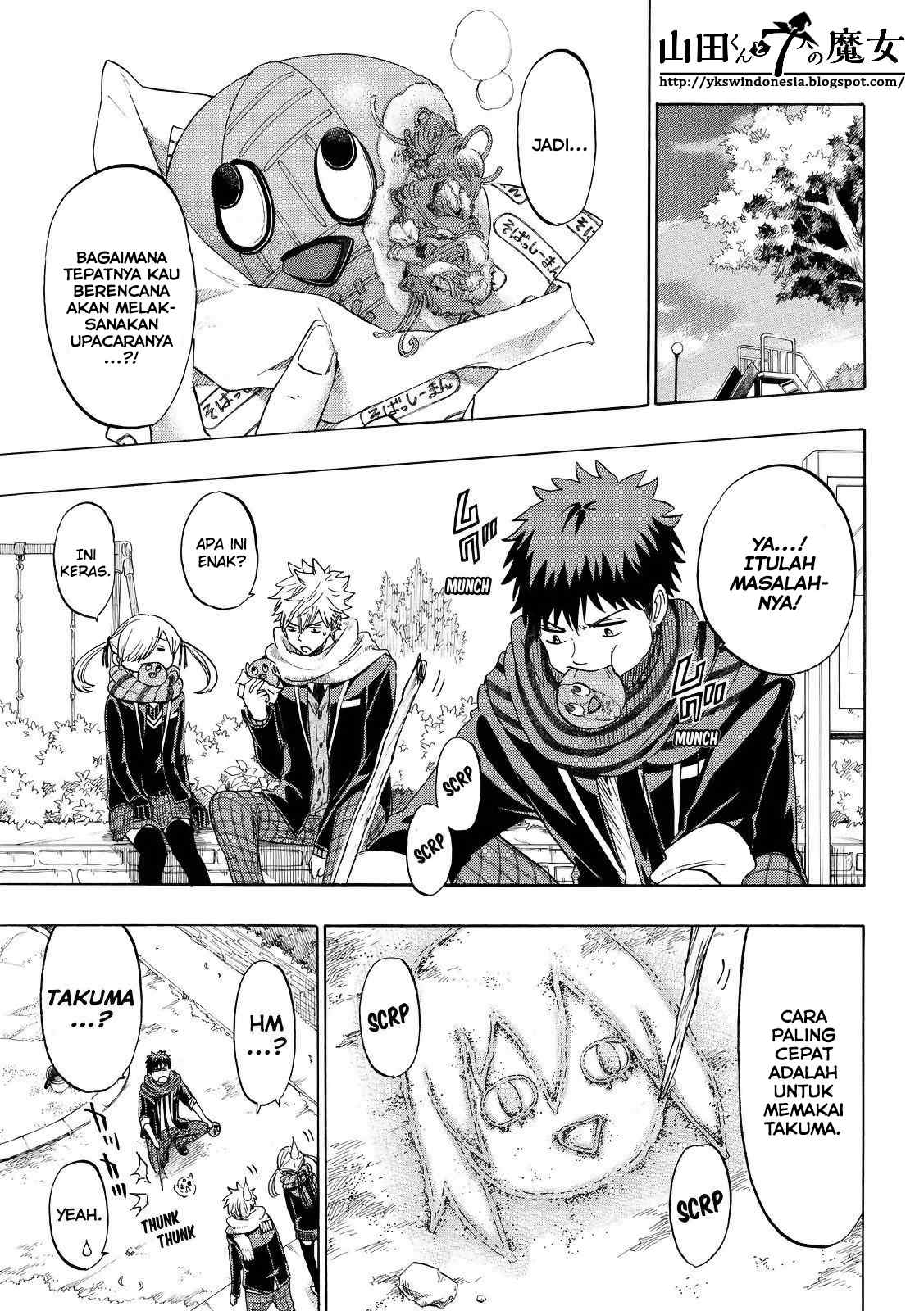 Yamada-kun to 7-nin no Majo Chapter 152 - halaman 19