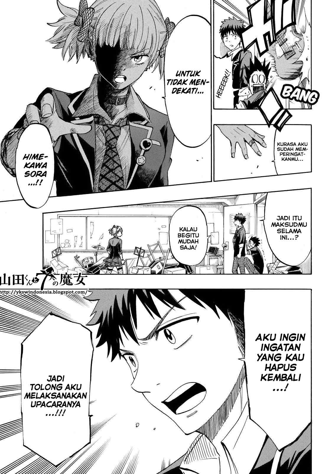 Yamada-kun to 7-nin no Majo Chapter 152 - halaman 23