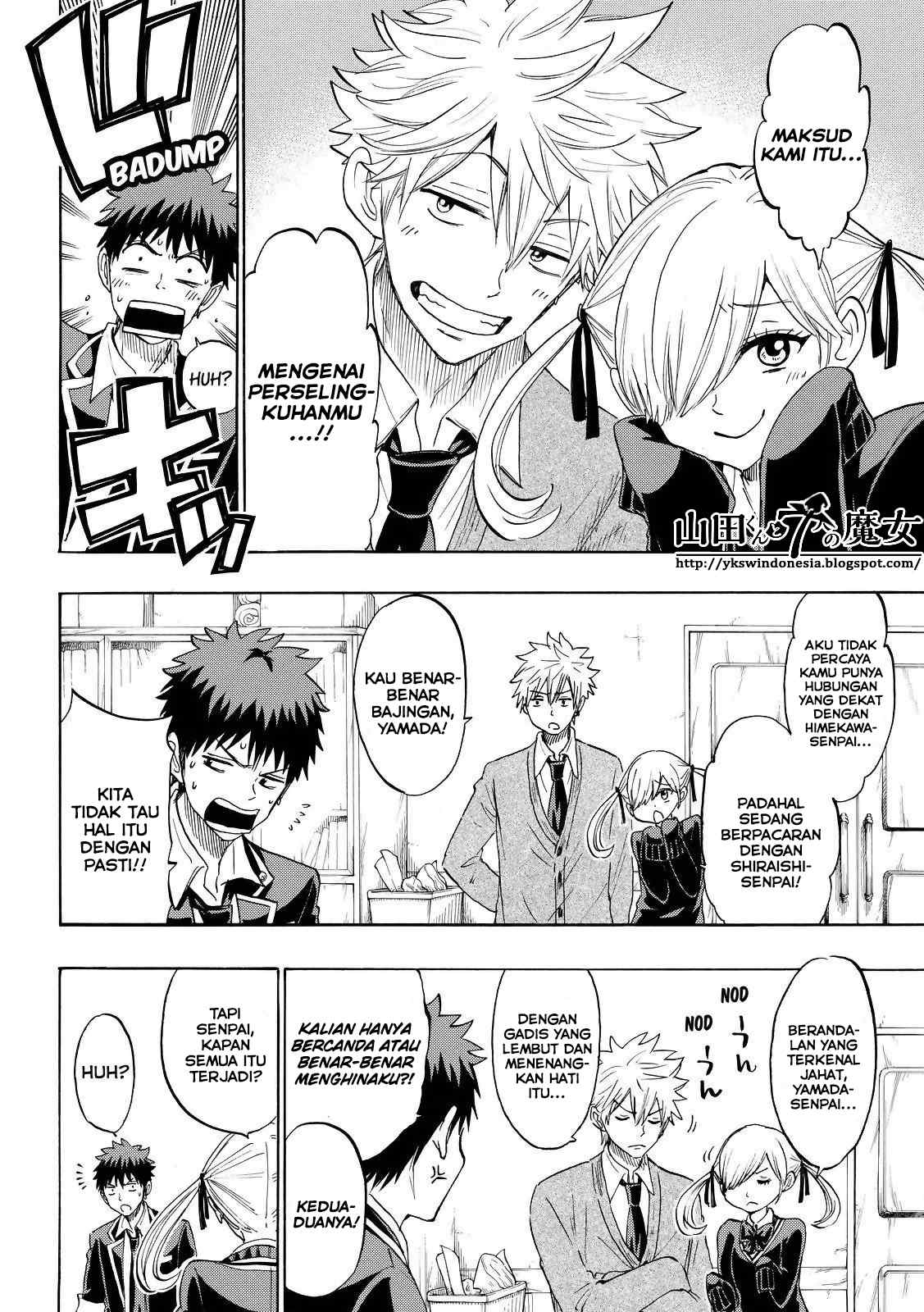 Yamada-kun to 7-nin no Majo Chapter 152 - halaman 8