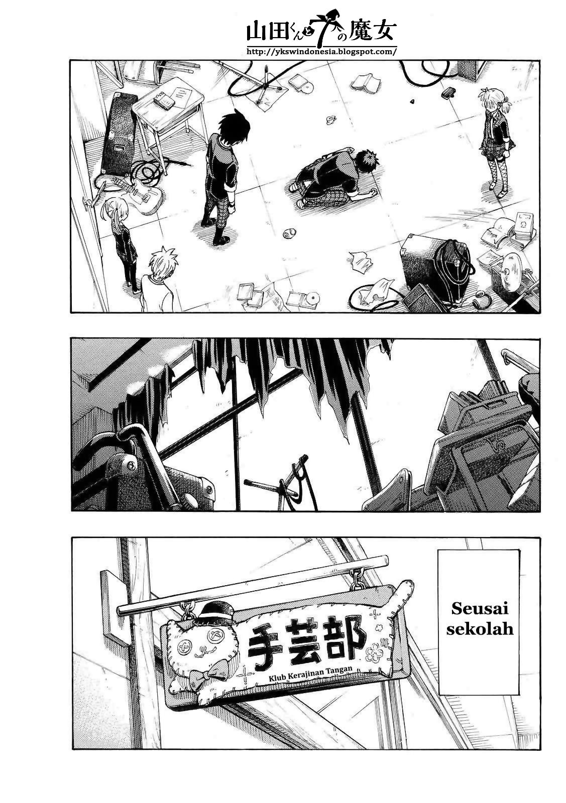 Yamada-kun to 7-nin no Majo Chapter 153 - halaman 10