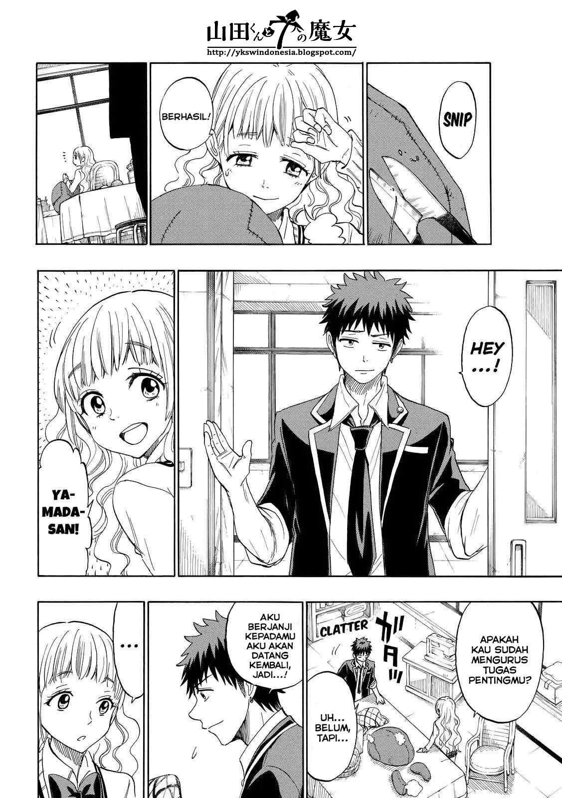 Yamada-kun to 7-nin no Majo Chapter 153 - halaman 11