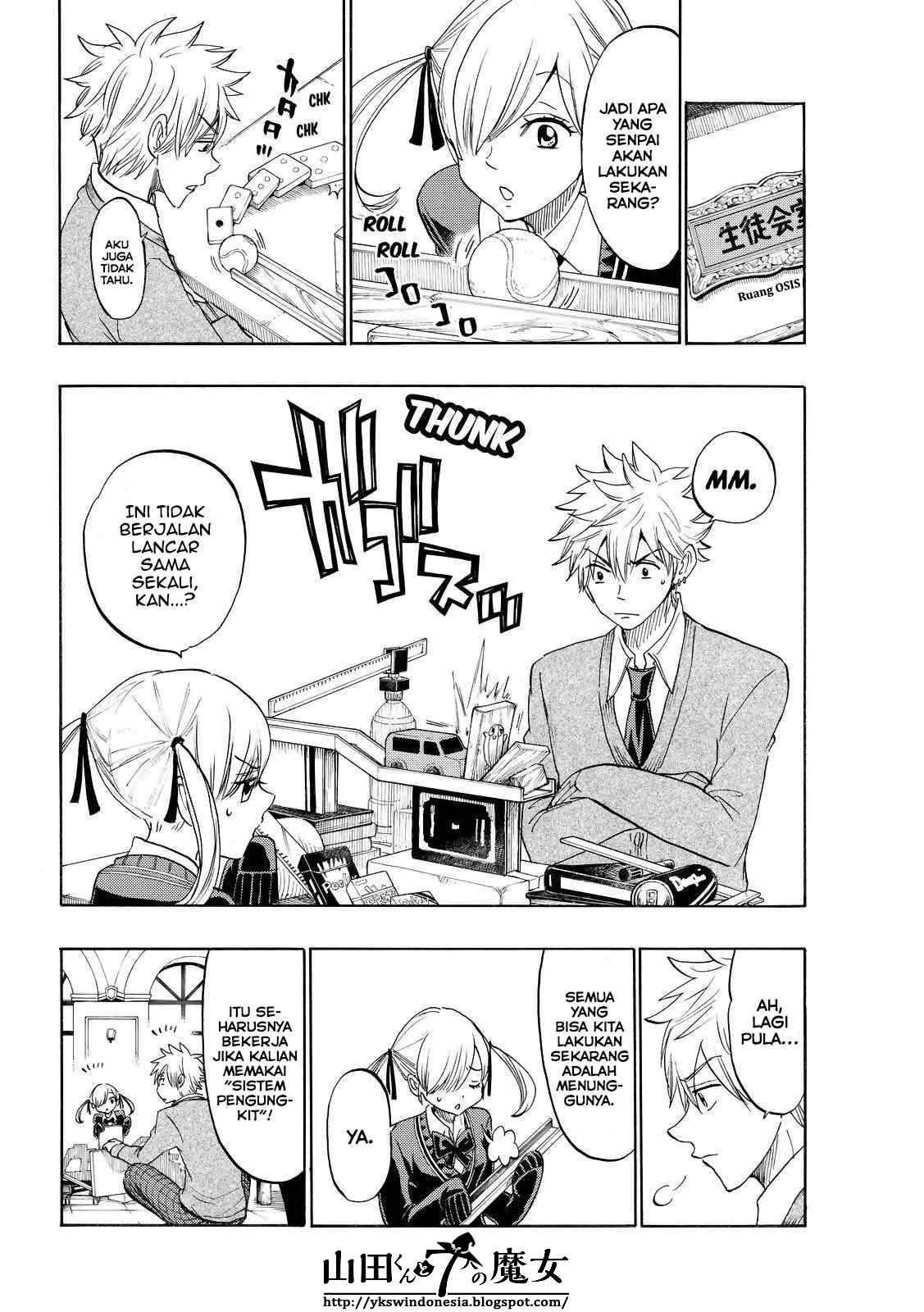 Yamada-kun to 7-nin no Majo Chapter 153 - halaman 13