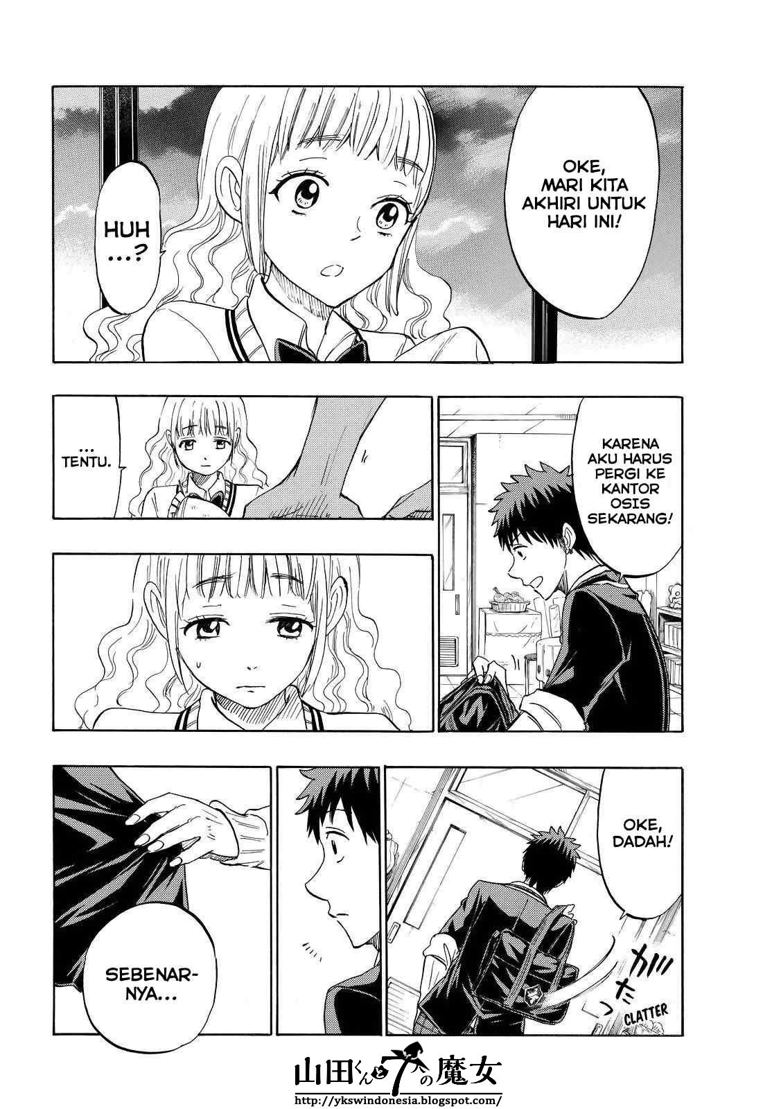 Yamada-kun to 7-nin no Majo Chapter 153 - halaman 17
