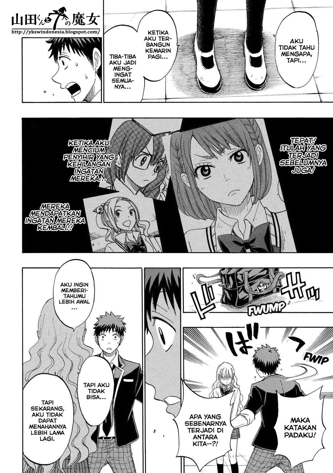 Yamada-kun to 7-nin no Majo Chapter 153 - halaman 19