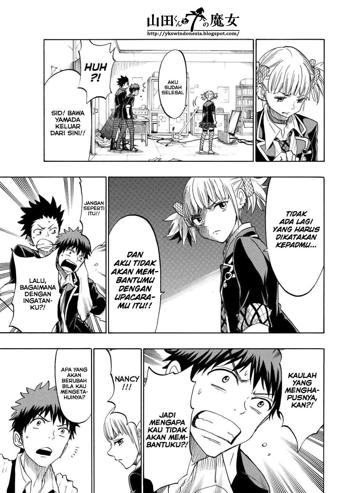 Yamada-kun to 7-nin no Majo Chapter 153 - halaman 4