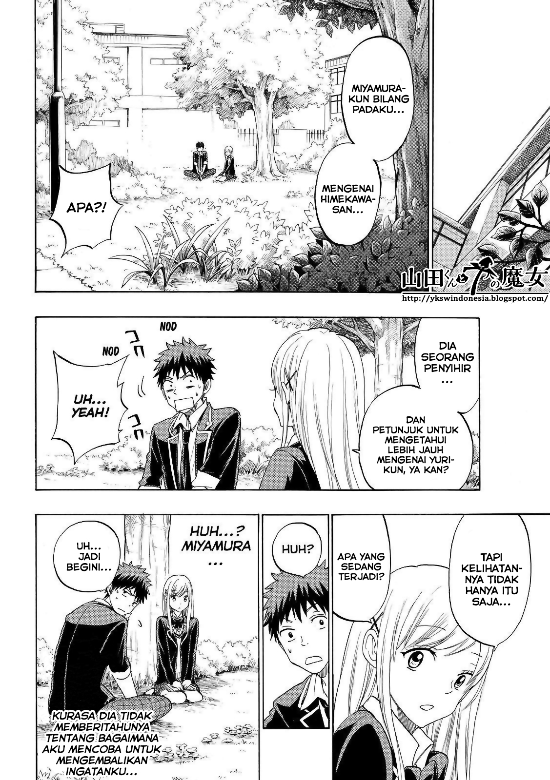 Yamada-kun to 7-nin no Majo Chapter 154 - halaman 10