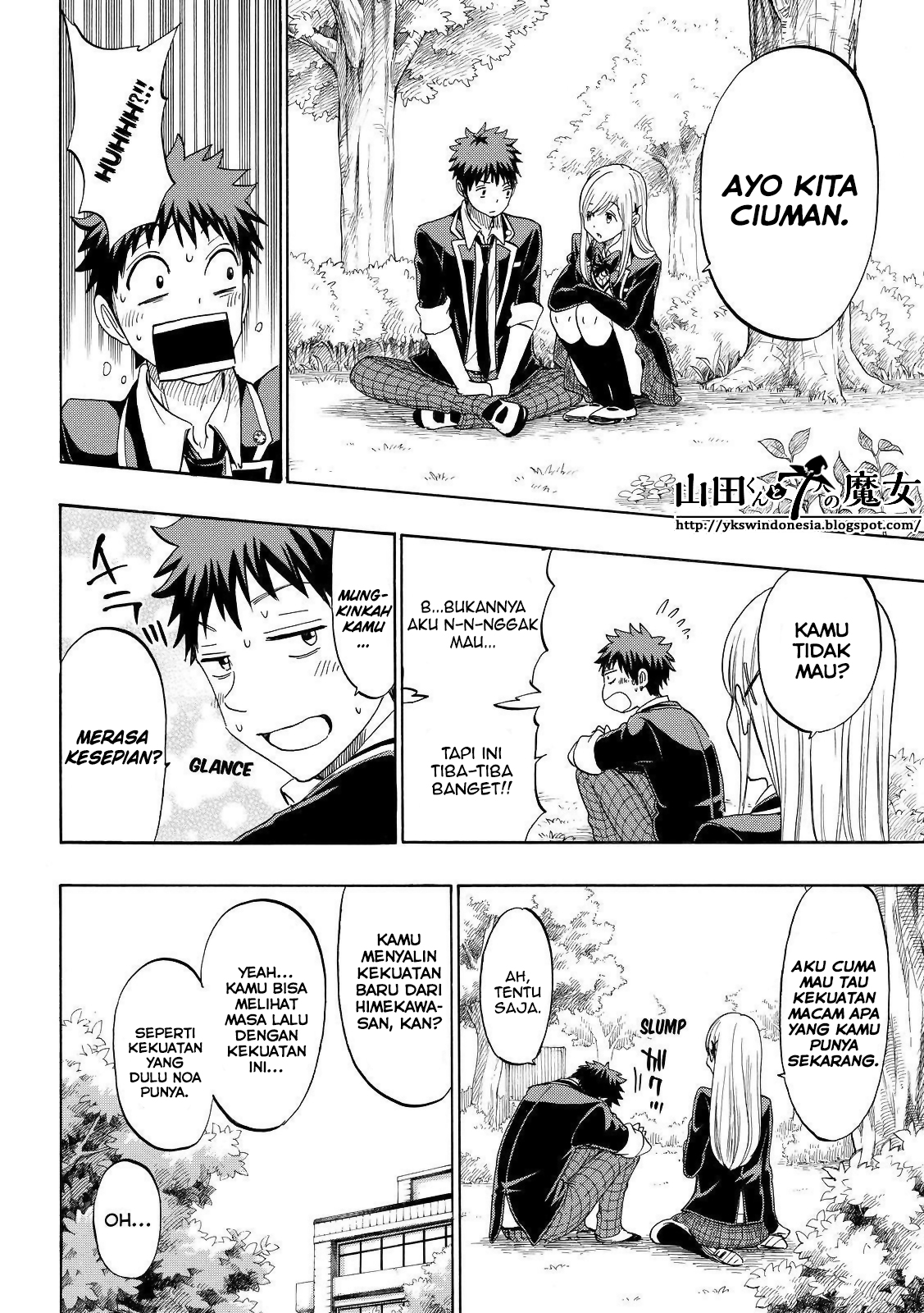 Yamada-kun to 7-nin no Majo Chapter 154 - halaman 14