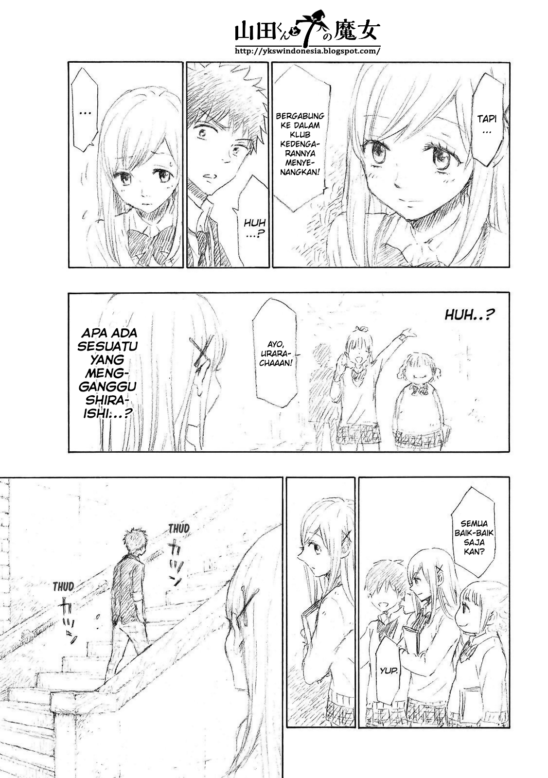 Yamada-kun to 7-nin no Majo Chapter 154 - halaman 17