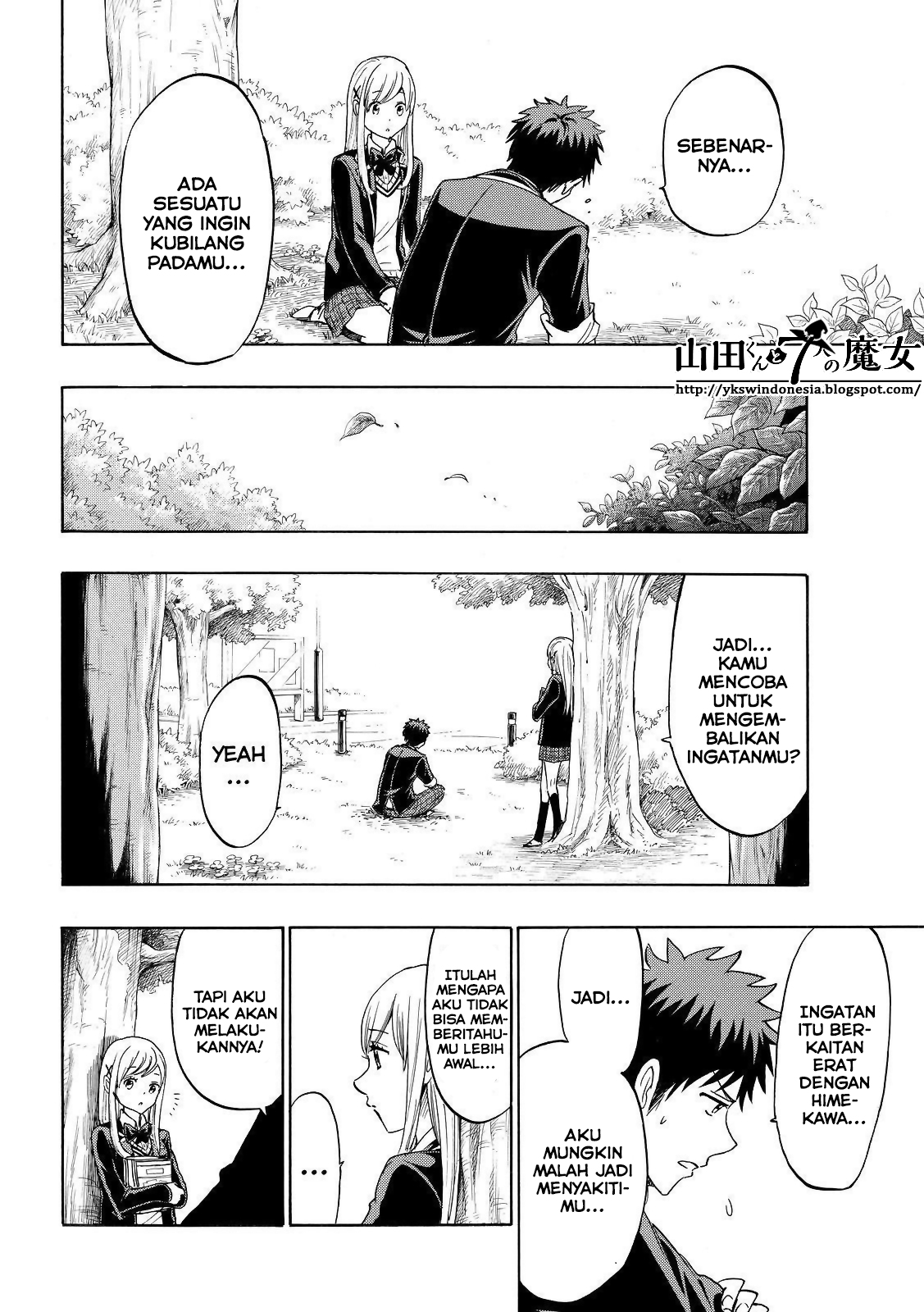 Yamada-kun to 7-nin no Majo Chapter 154 - halaman 21
