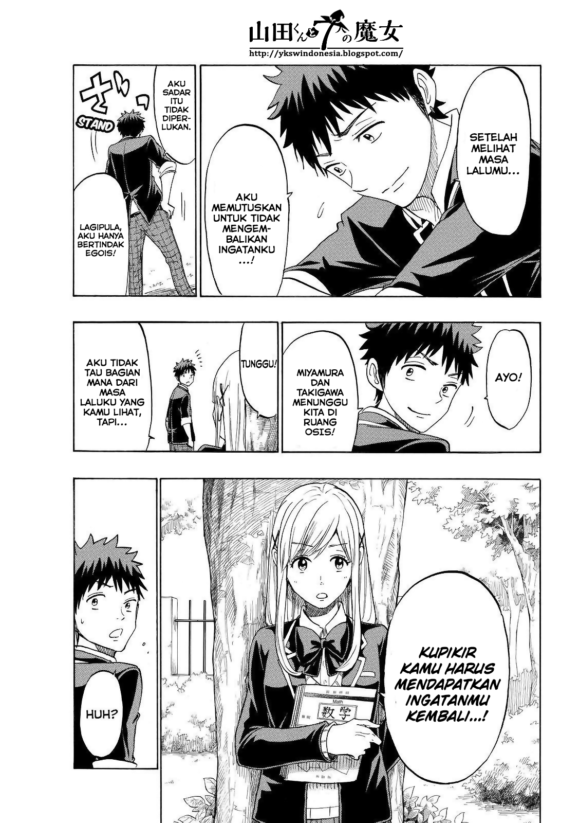 Yamada-kun to 7-nin no Majo Chapter 154 - halaman 22
