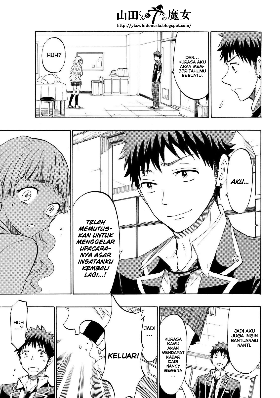 Yamada-kun to 7-nin no Majo Chapter 155 - halaman 10