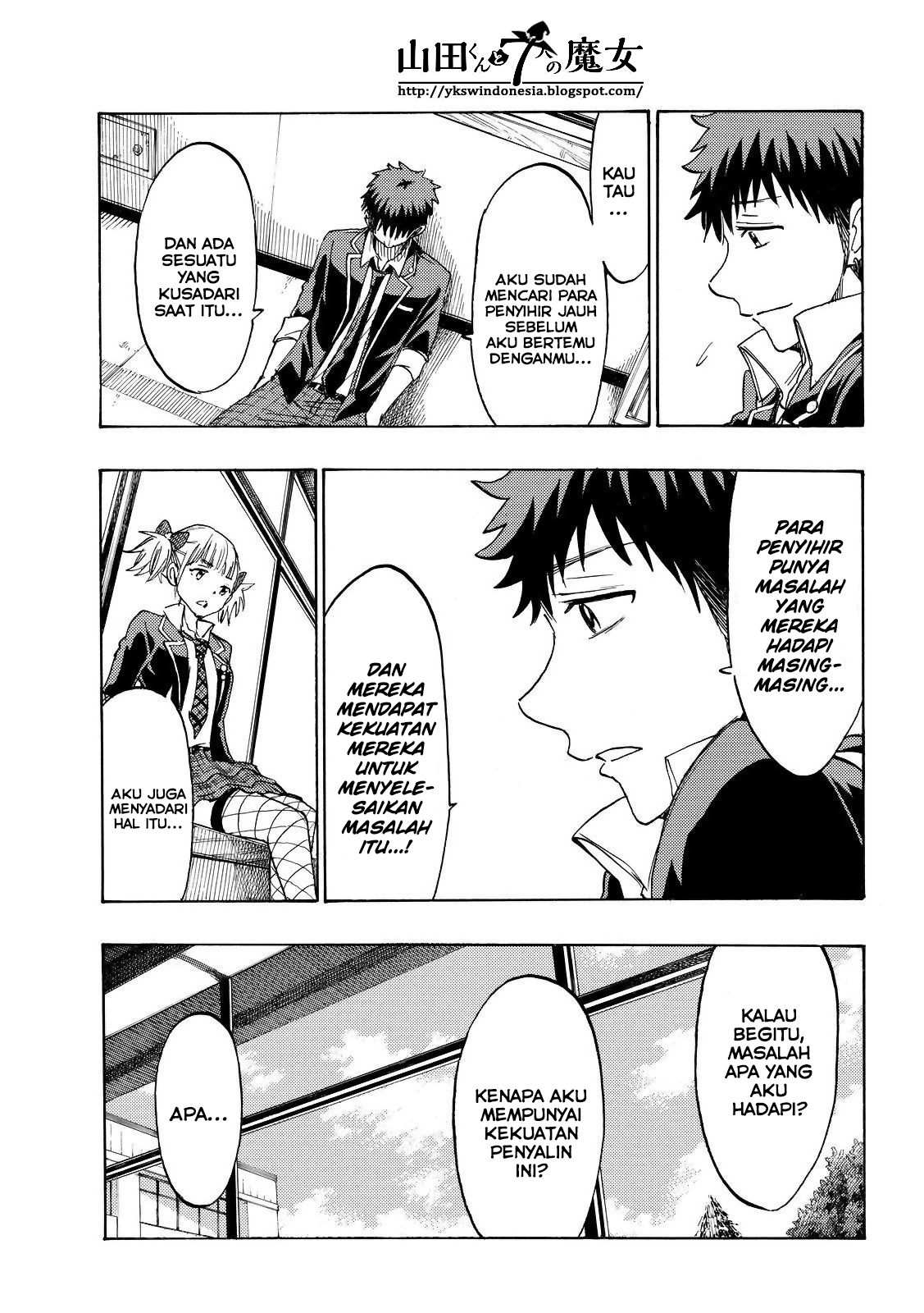 Yamada-kun to 7-nin no Majo Chapter 155 - halaman 14