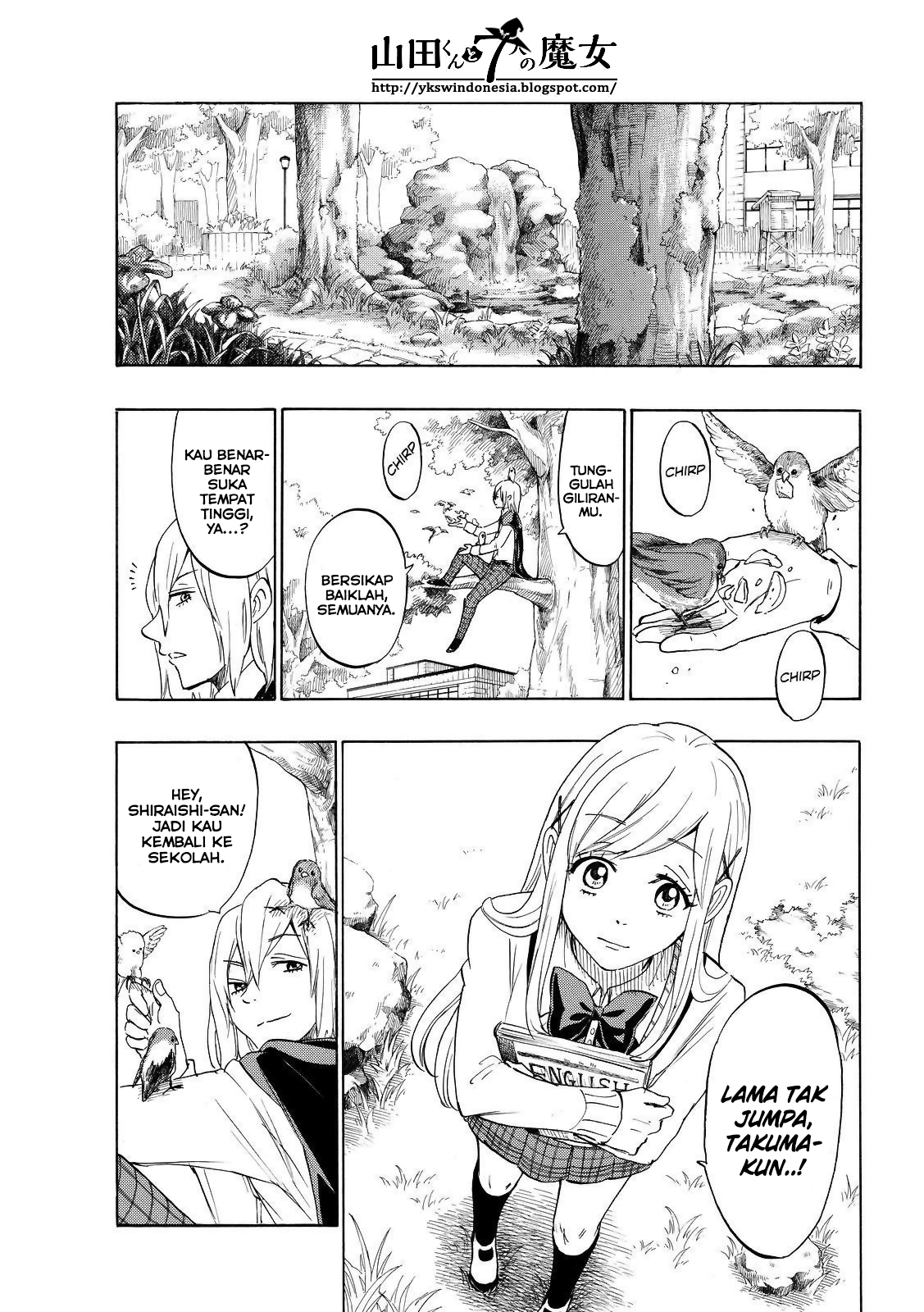 Yamada-kun to 7-nin no Majo Chapter 155 - halaman 4